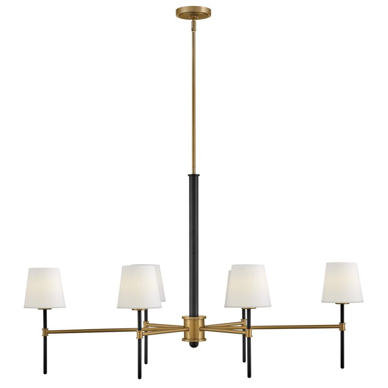 Saunders Medium Linear Chandelier by Hinkley