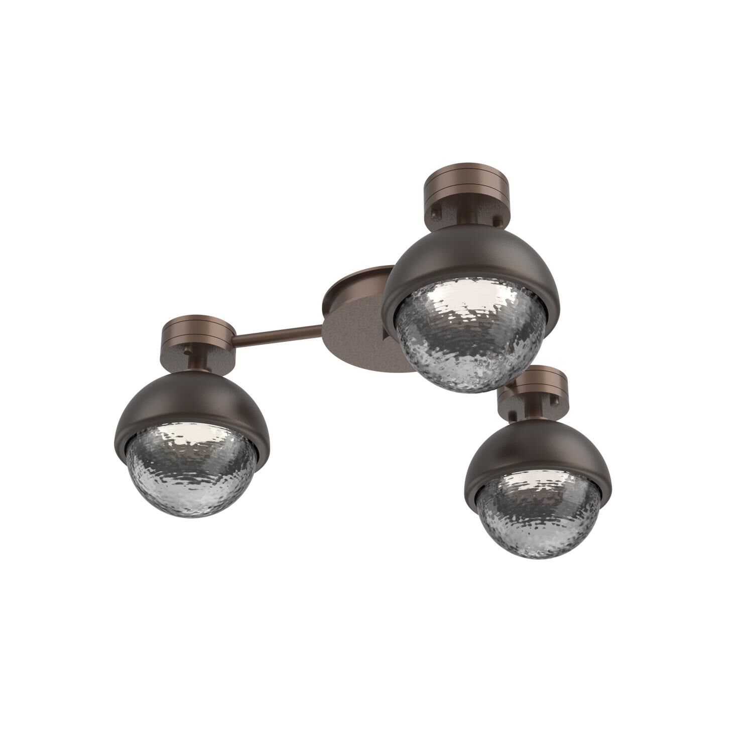 Levi Wilson Cabochon 23 Inch Flush Mount by Hammerton Studio