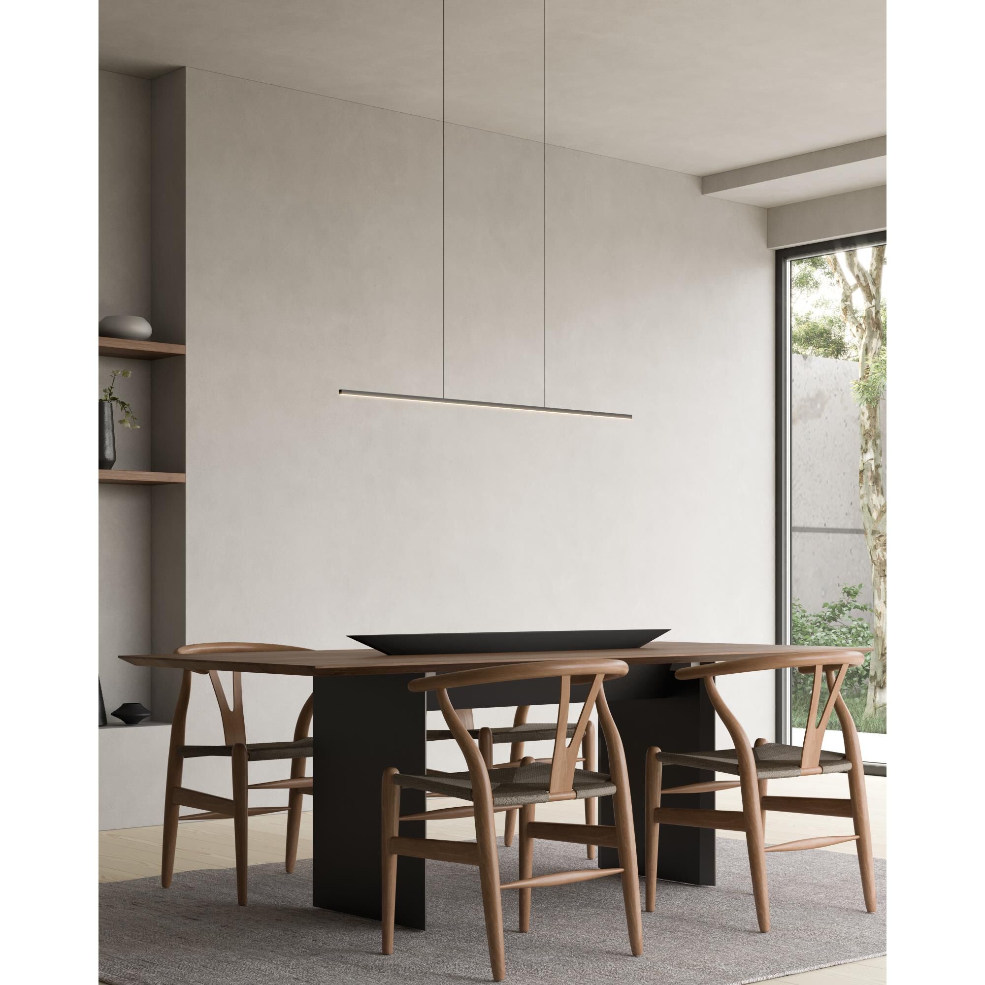 Vega Minor 47 Inch Linear Suspension Light by Kuzco Lighting