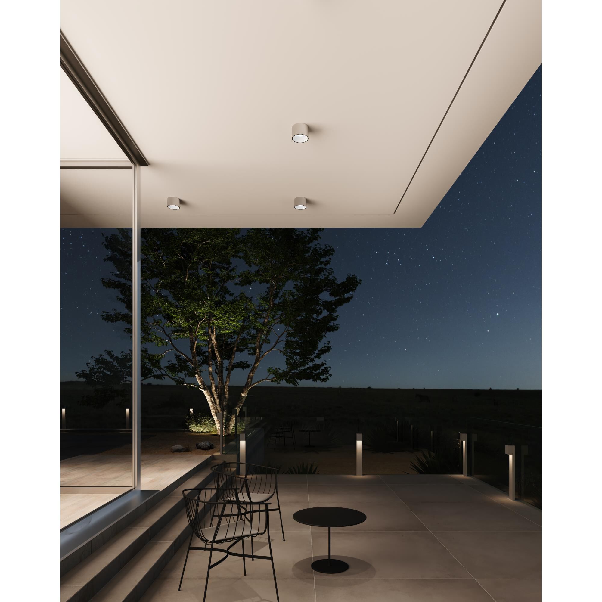 Shown in Dove Gray finish