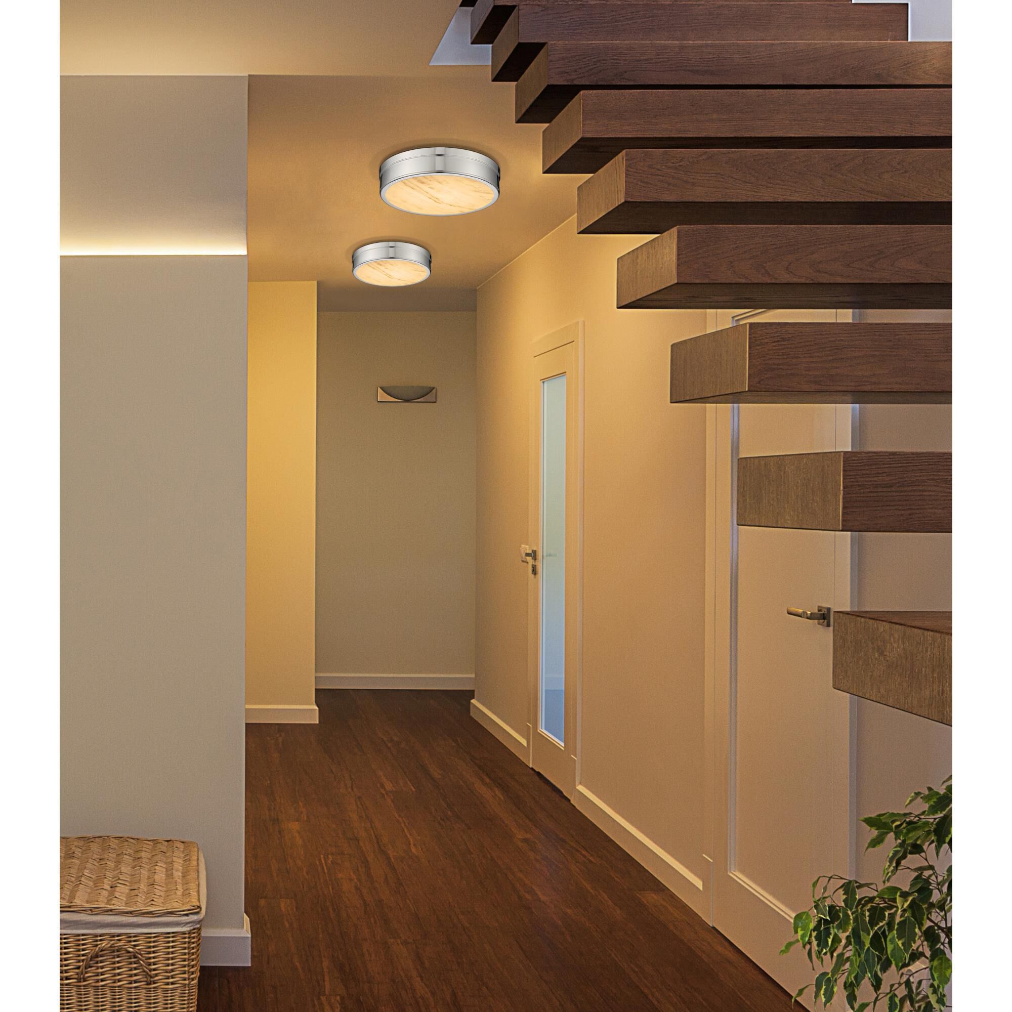 Shown in Polished Nickel finish and Marbling glass