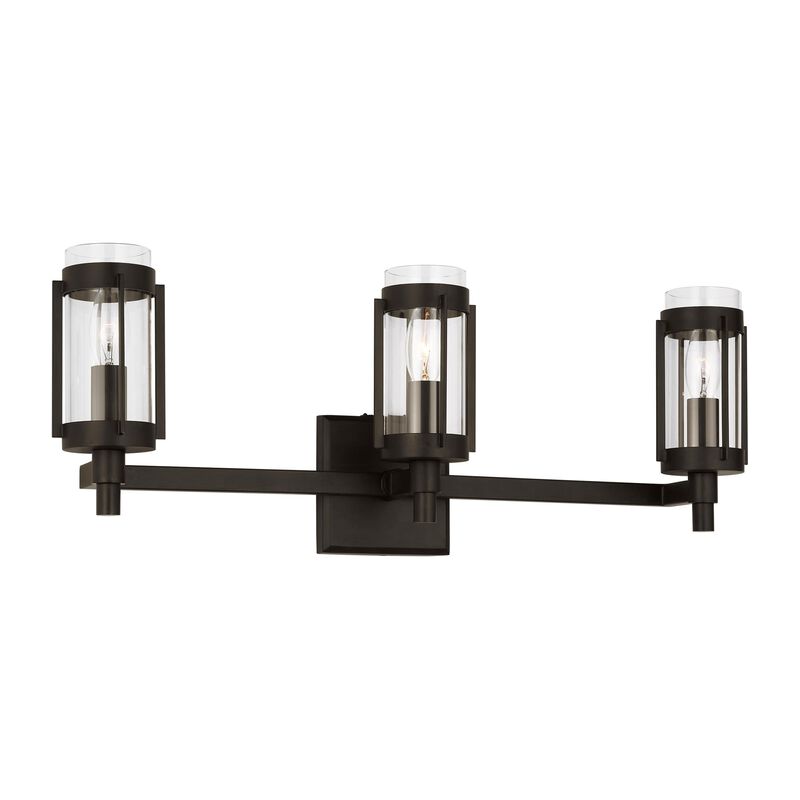 Lauren Ralph Lauren Flynn 23 Inch 3 Light Bath Vanity Light by Visual Comfort Studio
