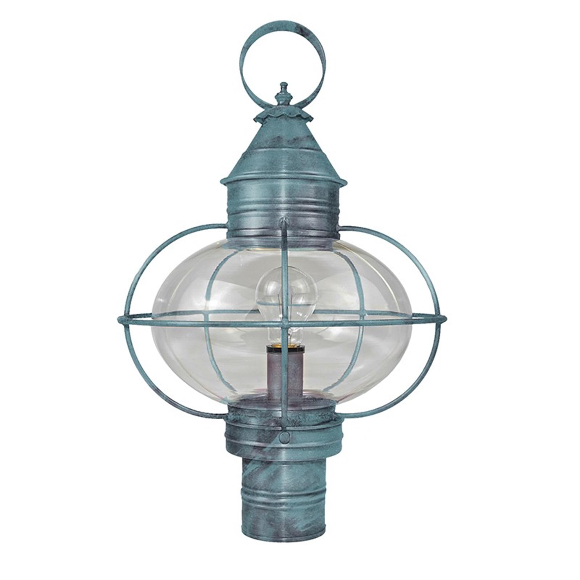 Onion 20 Inch 1 Light Outdoor Post Lamp,