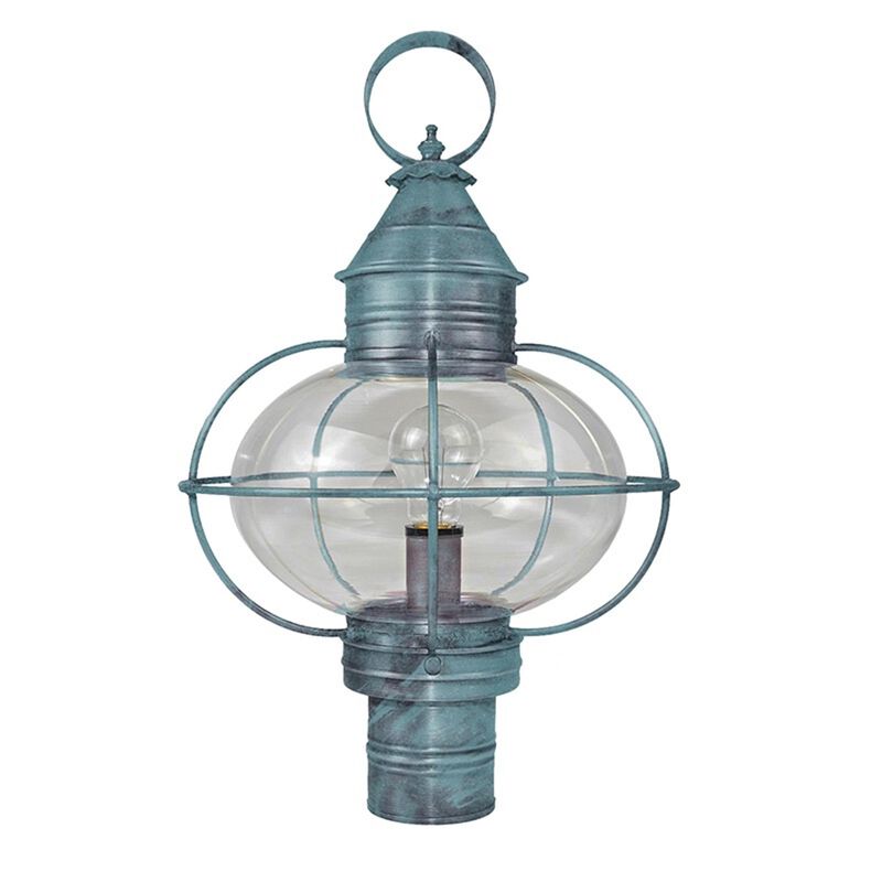 Onion 20 Inch 1 Light Outdoor Post Lamp by Northeast Lantern