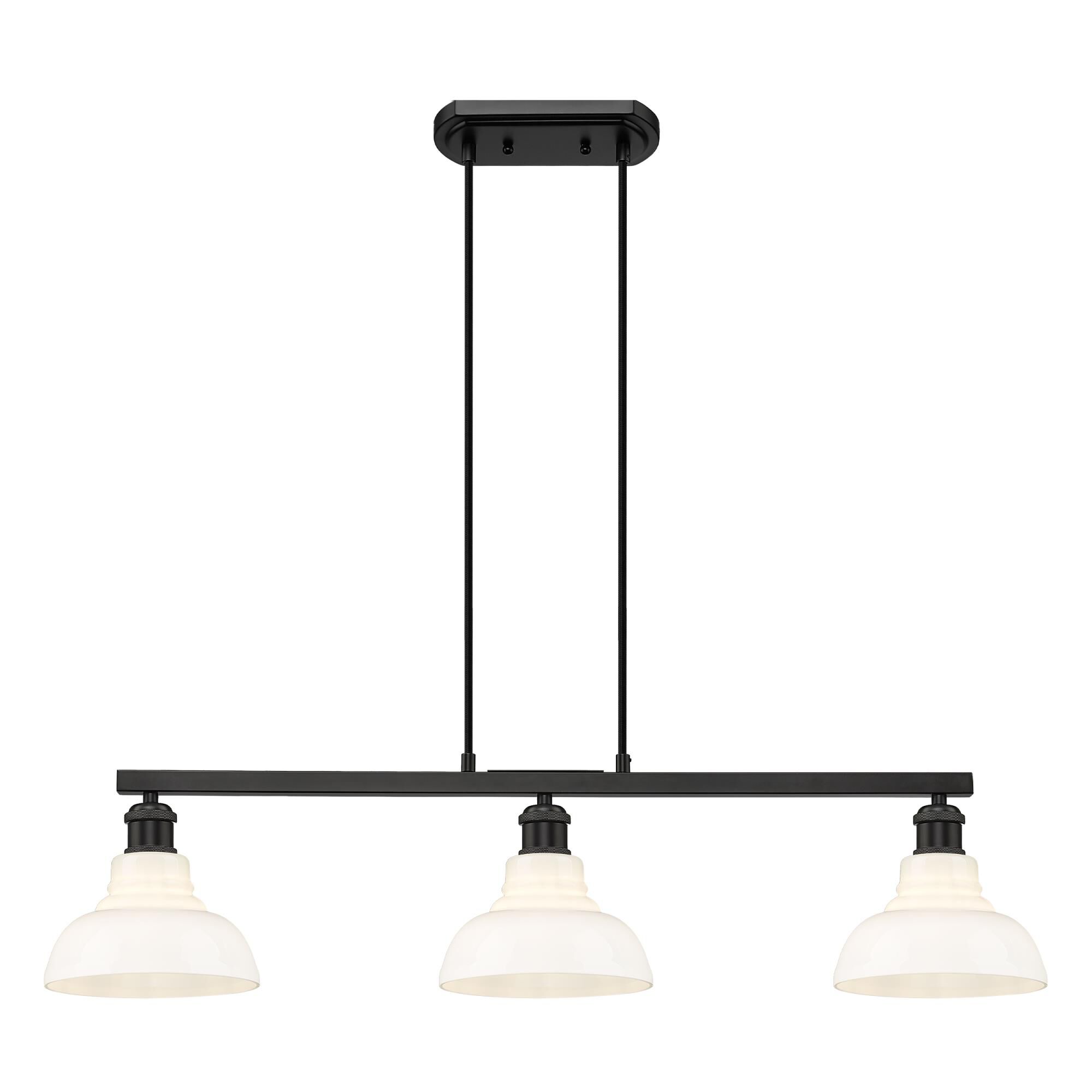 Shown in Vintage Milk Glass finish and Vintage Milk Glass shade