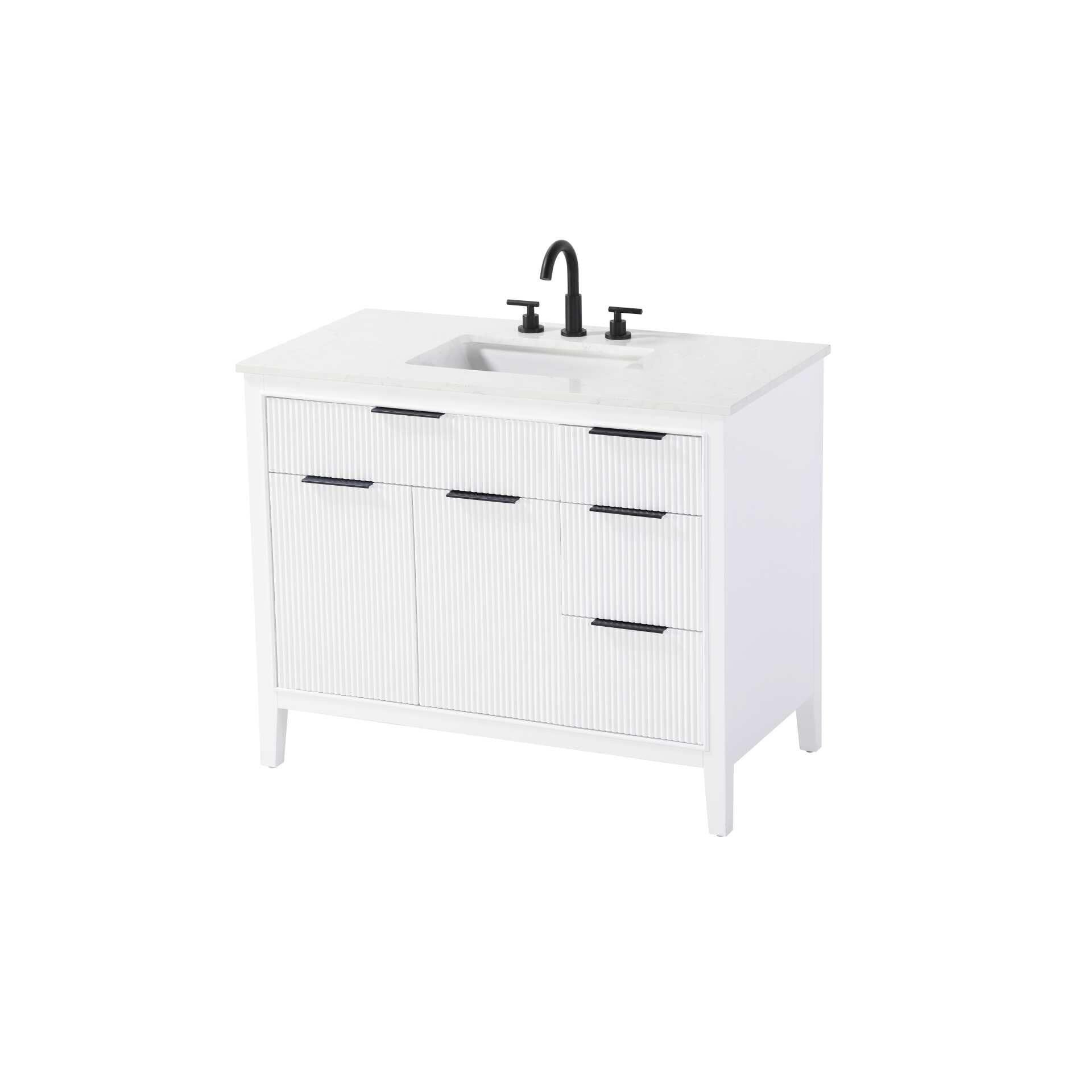 Langston 42 Inch Bath Vanity by Elegant Decor