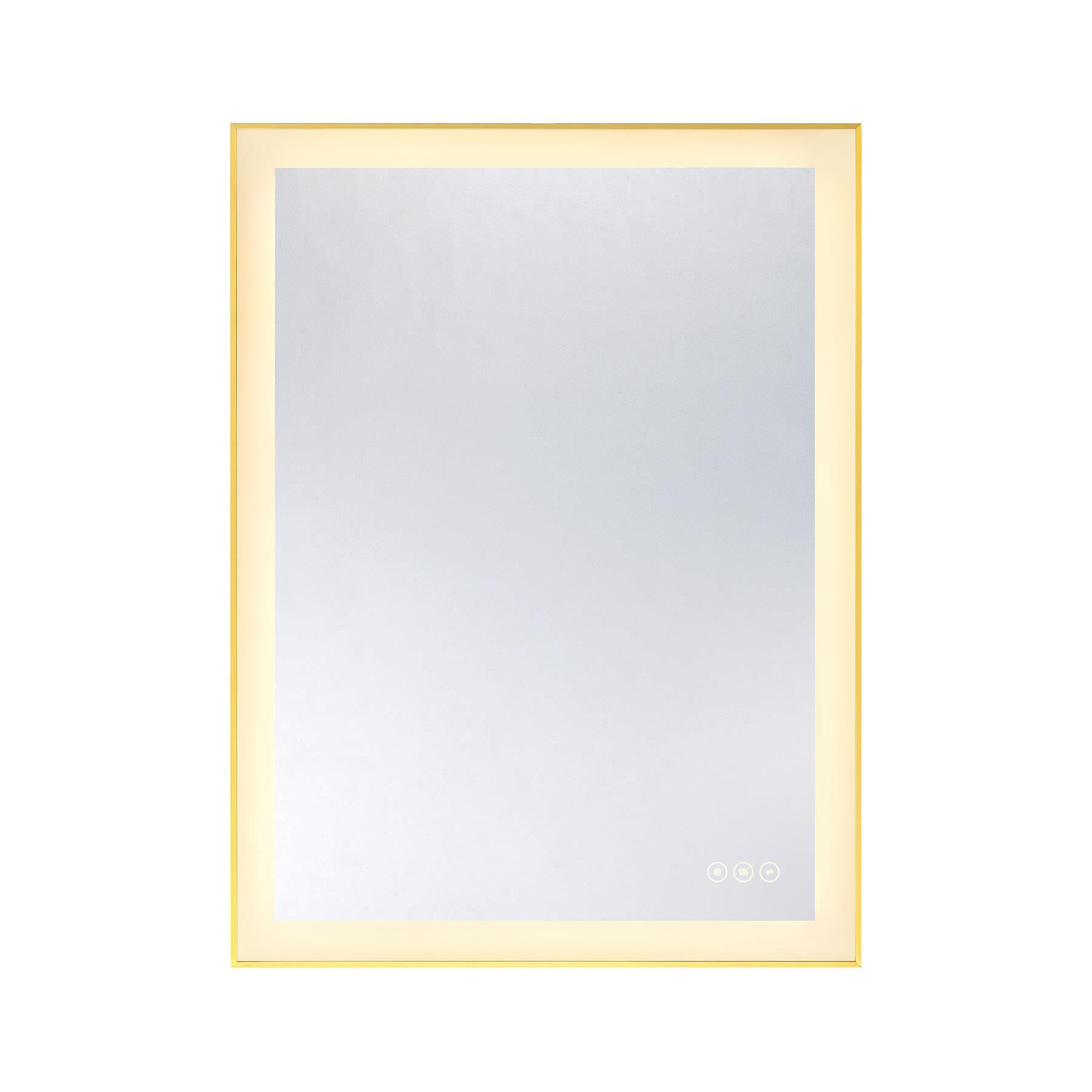 Paulding 24 Inch LED Lighted Mirror by Savoy House