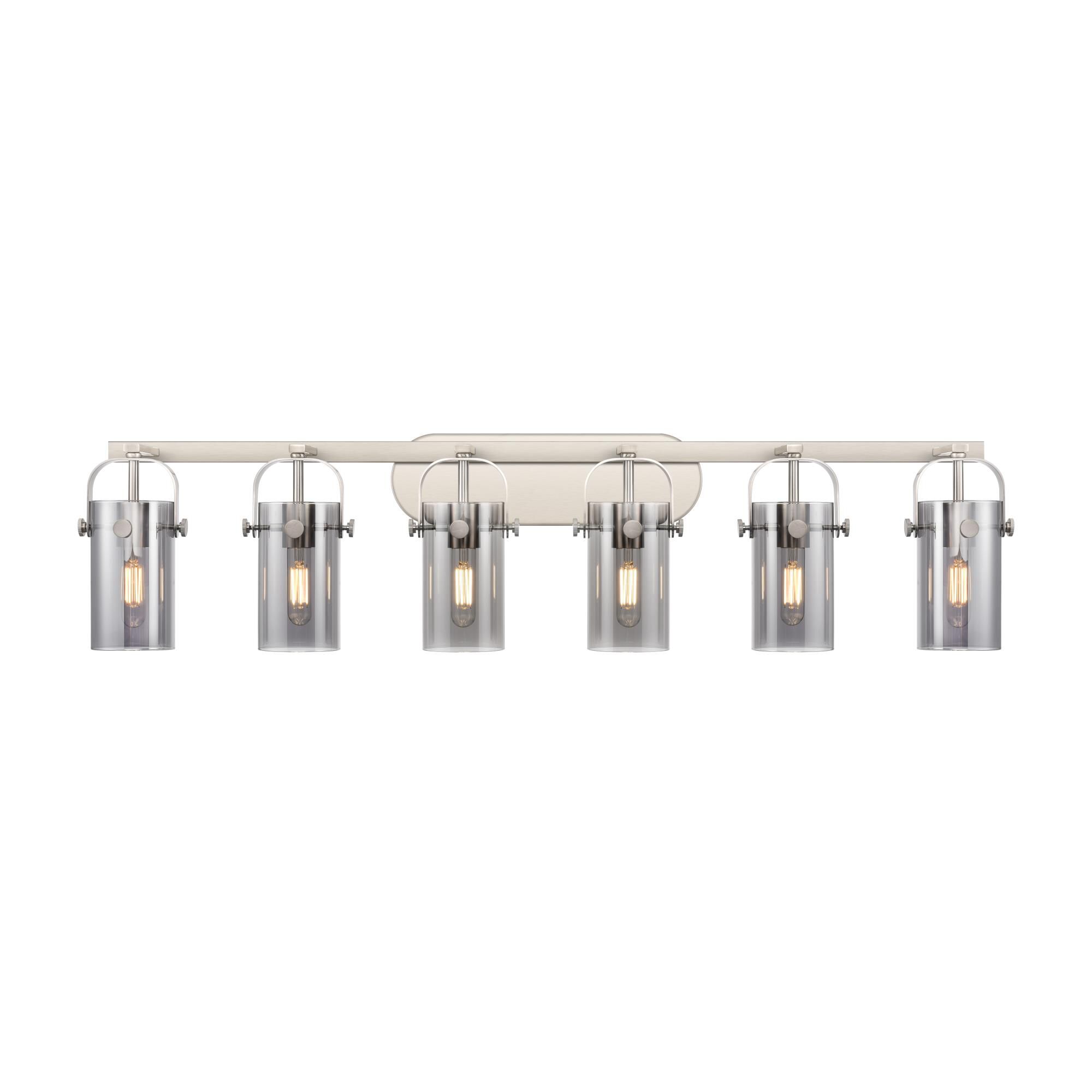Bruno Marashlian Pilaster Ii Cylinder 43 Inch 6 Light Bath Vanity Light by Innovations Lighting