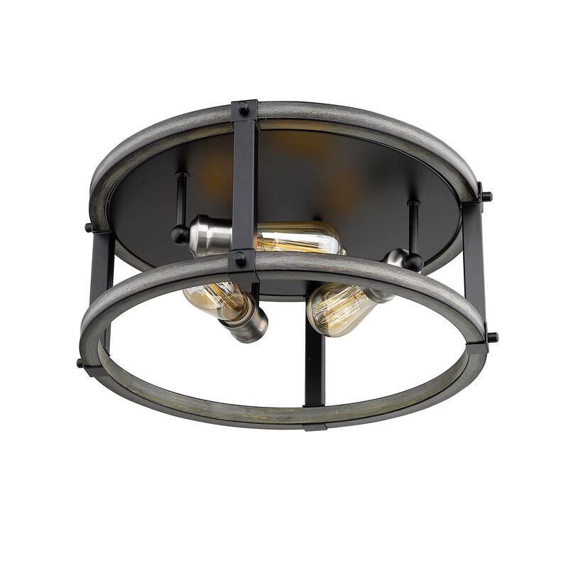 Kirkland 16 Inch 3 Light Flush Mount by Z-Lite