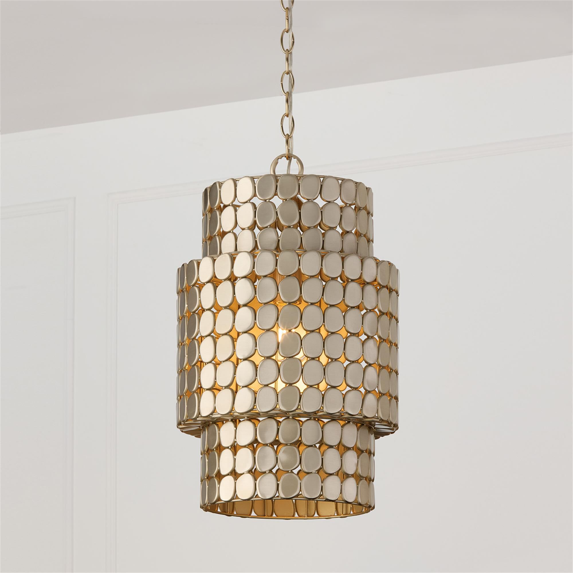 Shown in Champagne Brass finish