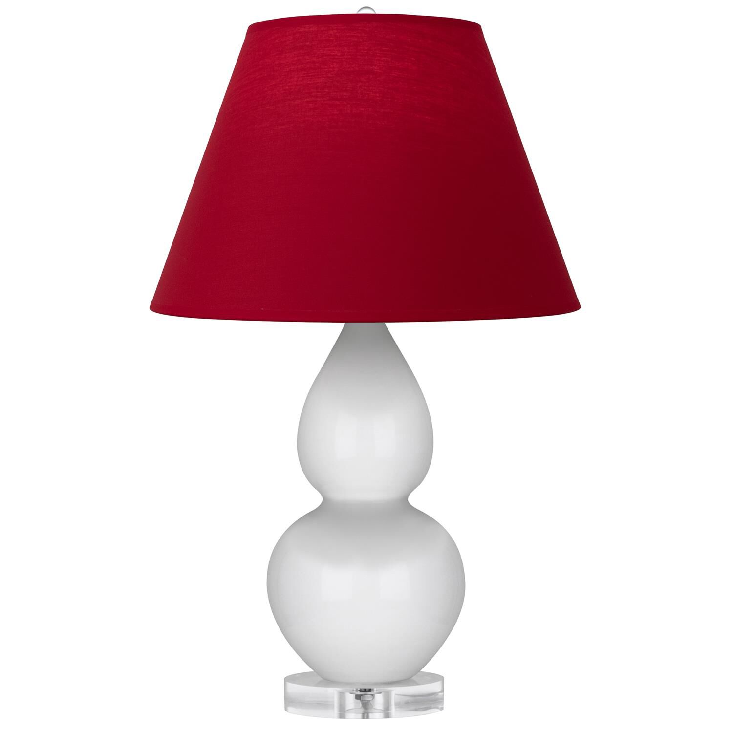 Small Double Gourd 23 Inch Table Lamp by Robert Abbey