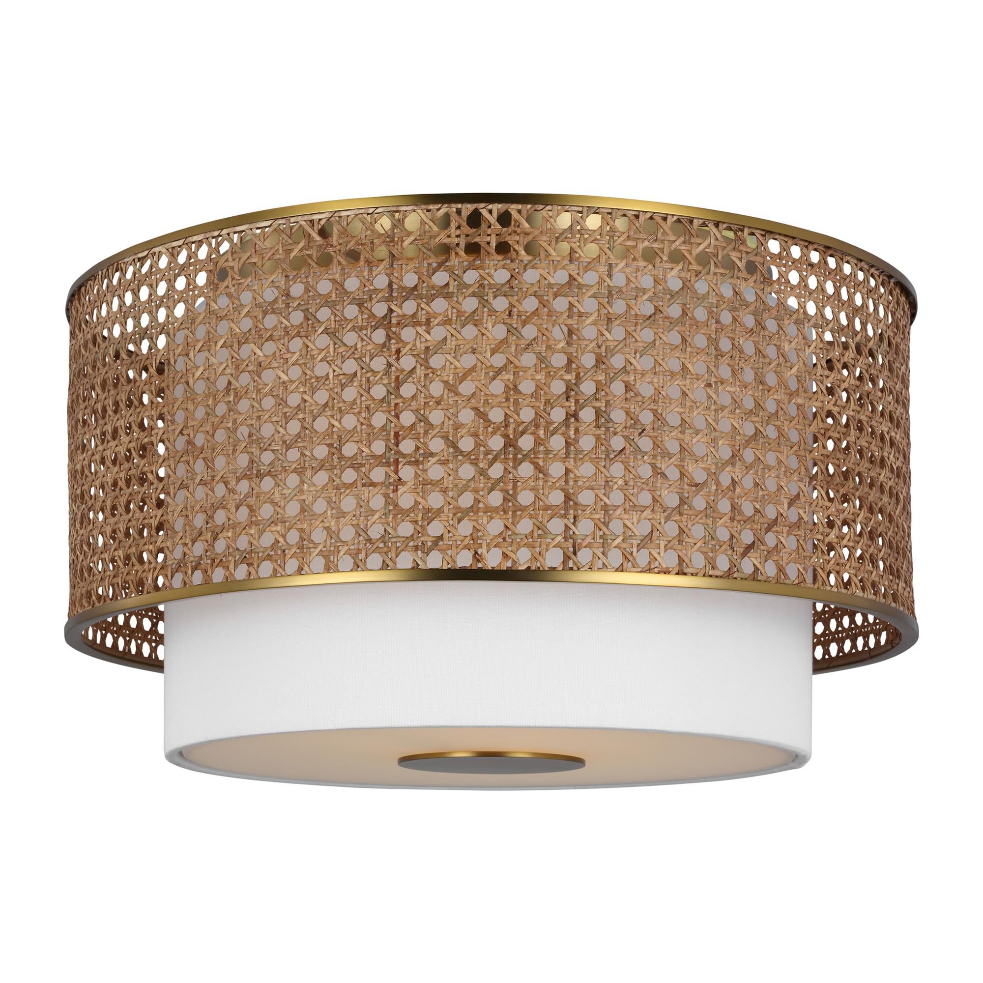 Kate Spade New York Sawyer 18 Inch 3 Light Flush Mount,