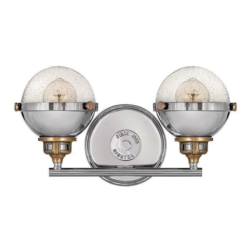 Fletcher 16 Inch 2 Light Bath Vanity Light by Hinkley
