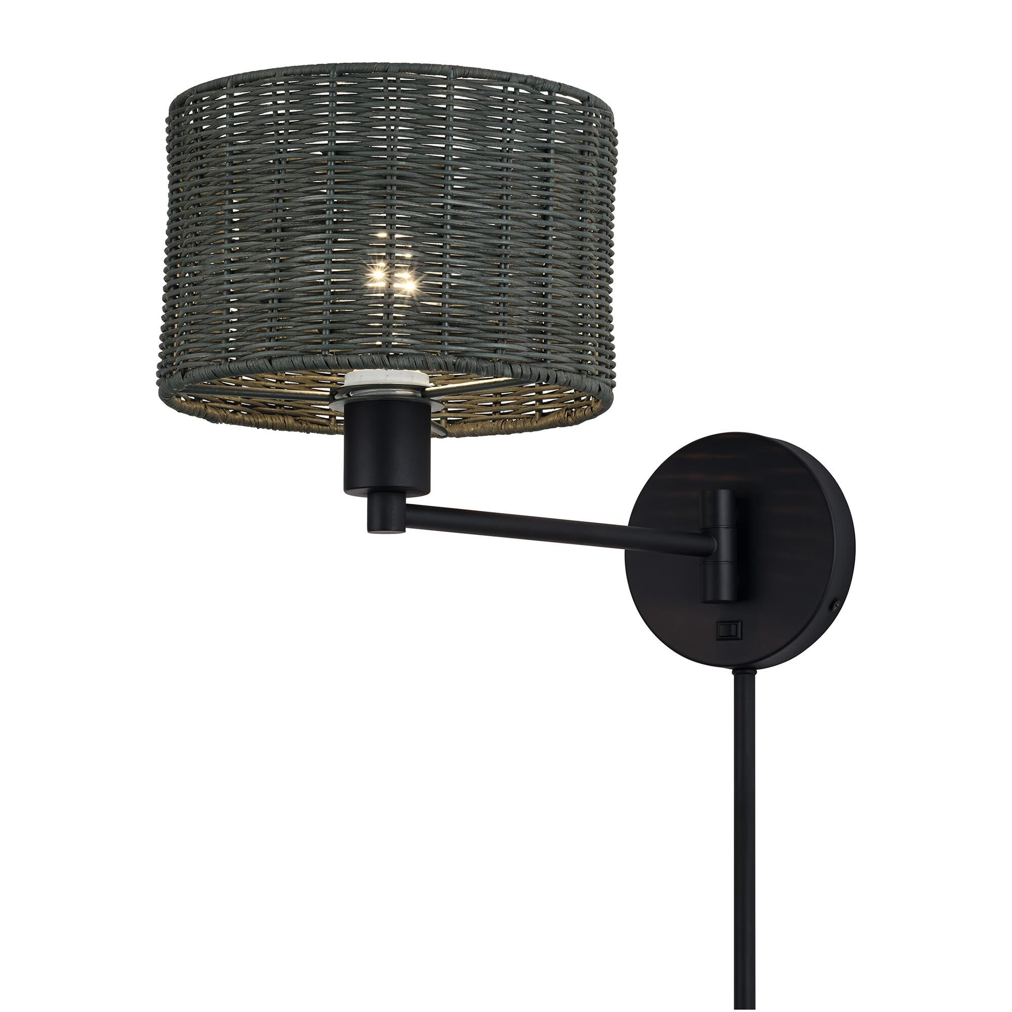 Weavington 11 Inch Wall Swing Lamp by Livex Lighting