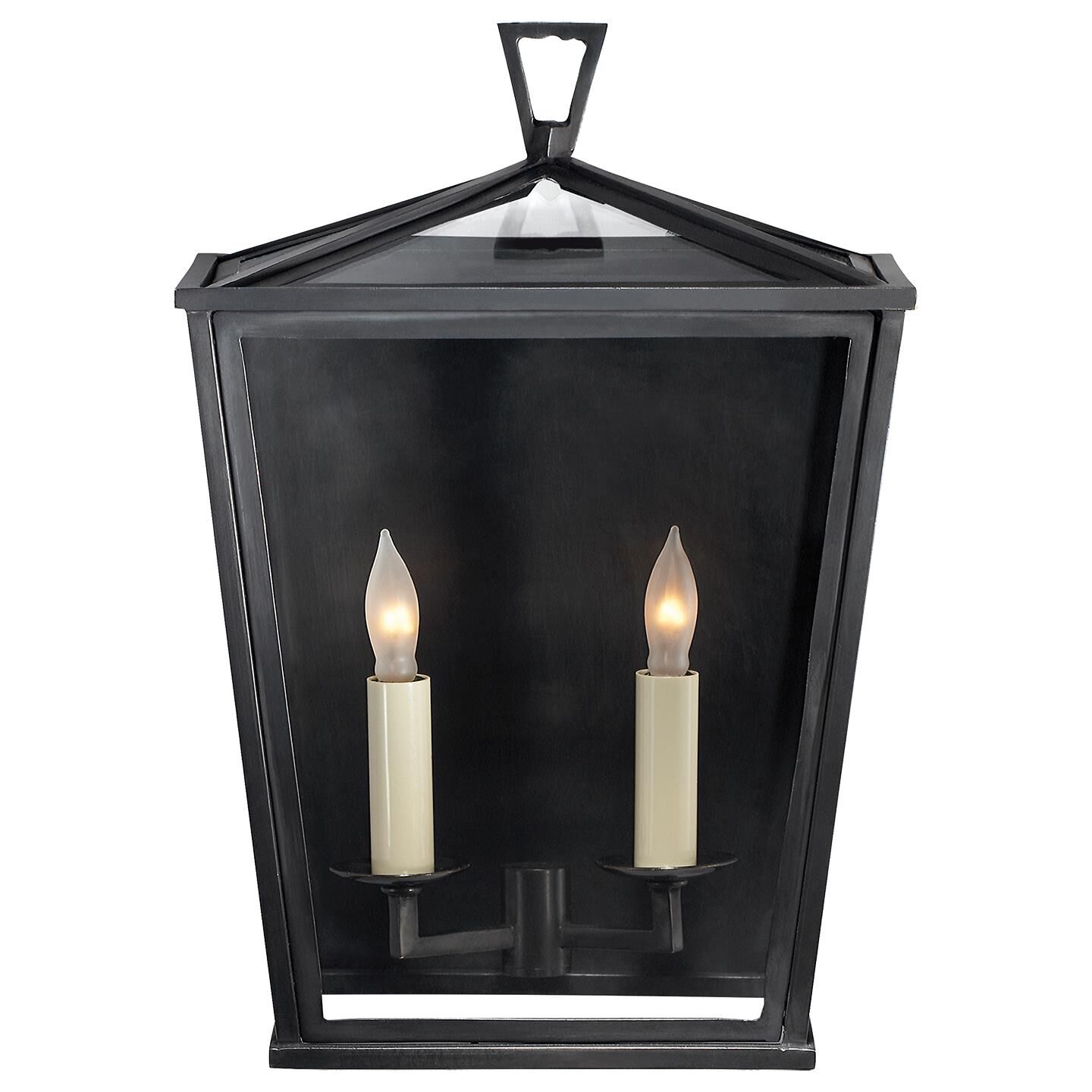 Chapman & Myers Darlana 14 Inch Tall 2 Light Outdoor Wall Light by Visual Comfort Signature Collection