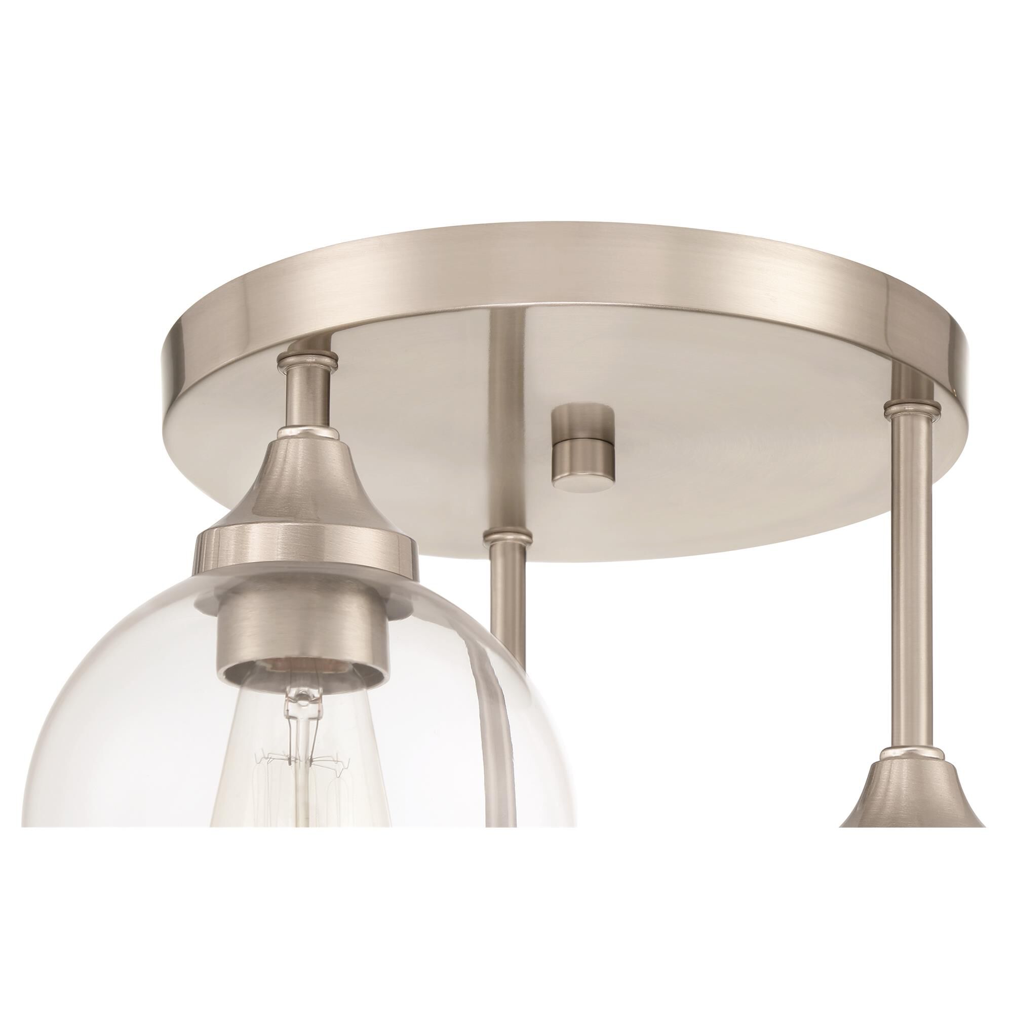 Glenda 14 Inch Semi Flush Mount,