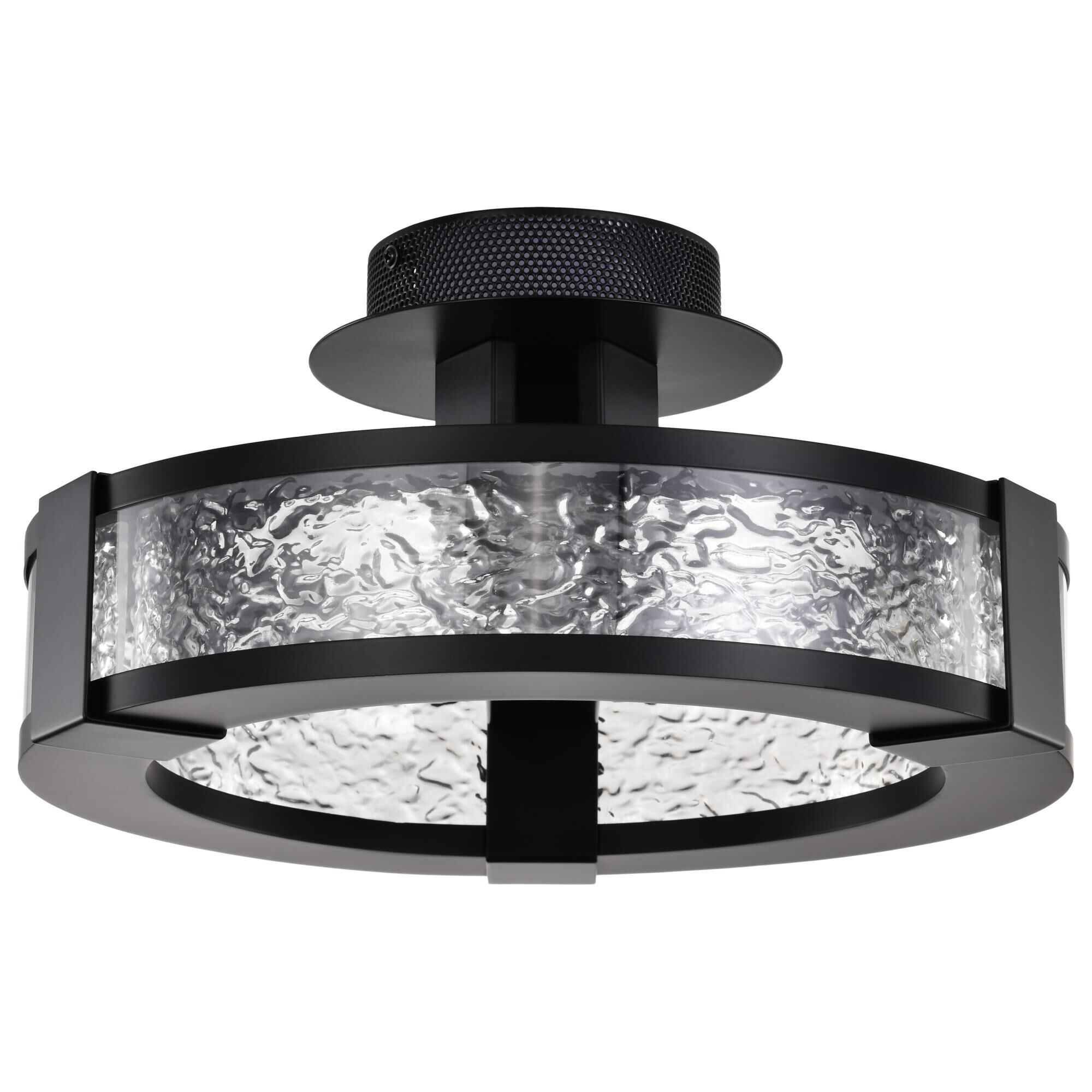 Darrow 14 Inch Semi Flush Mount by Nuvo Lighting