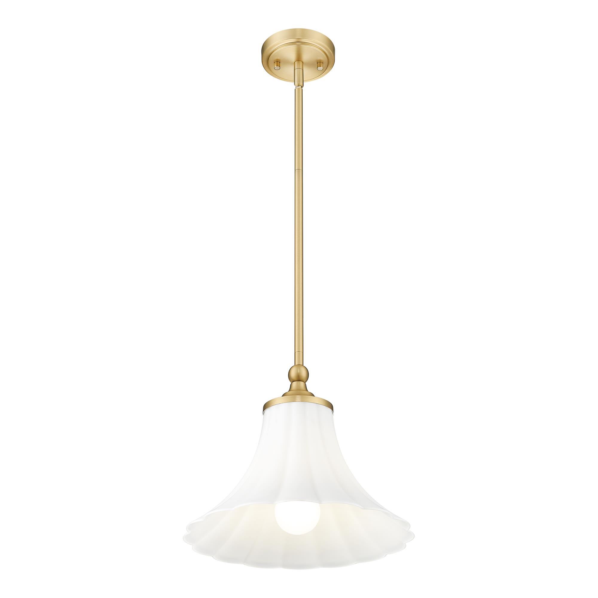 Fleur 12 Inch Mini Pendant by Z-lite
