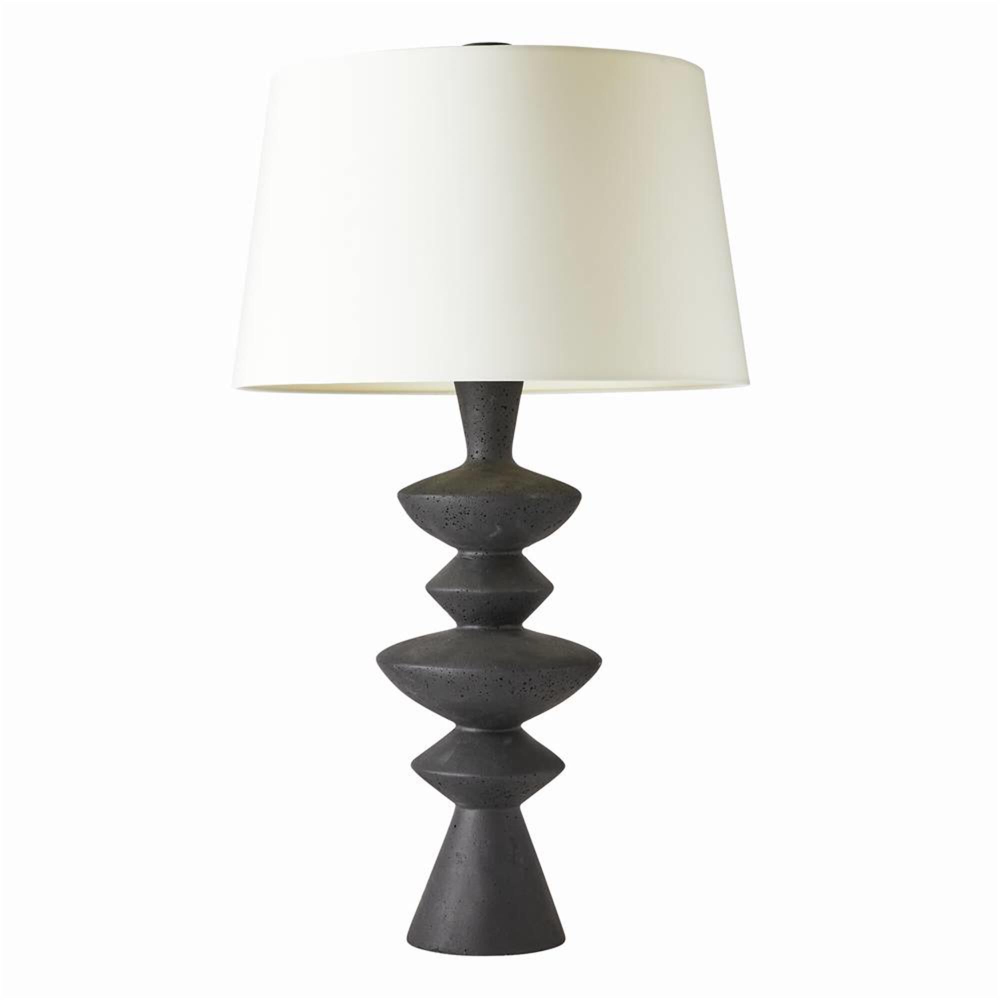 Shown in Charcoal finish