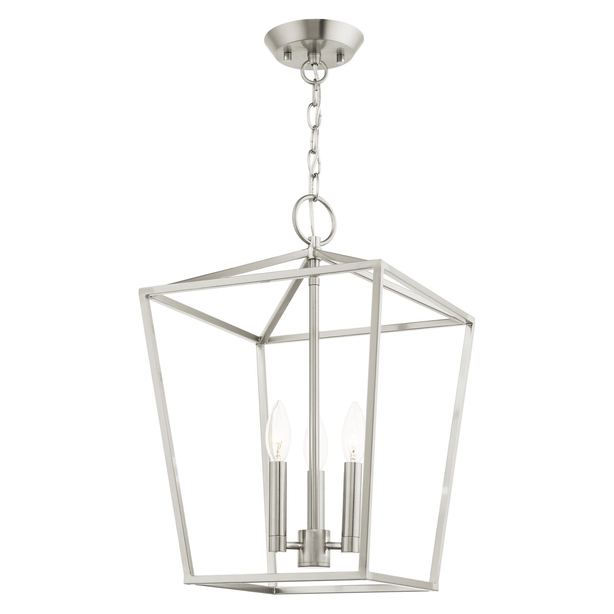Devone 12 Inch Cage Pendant by Livex Lighting