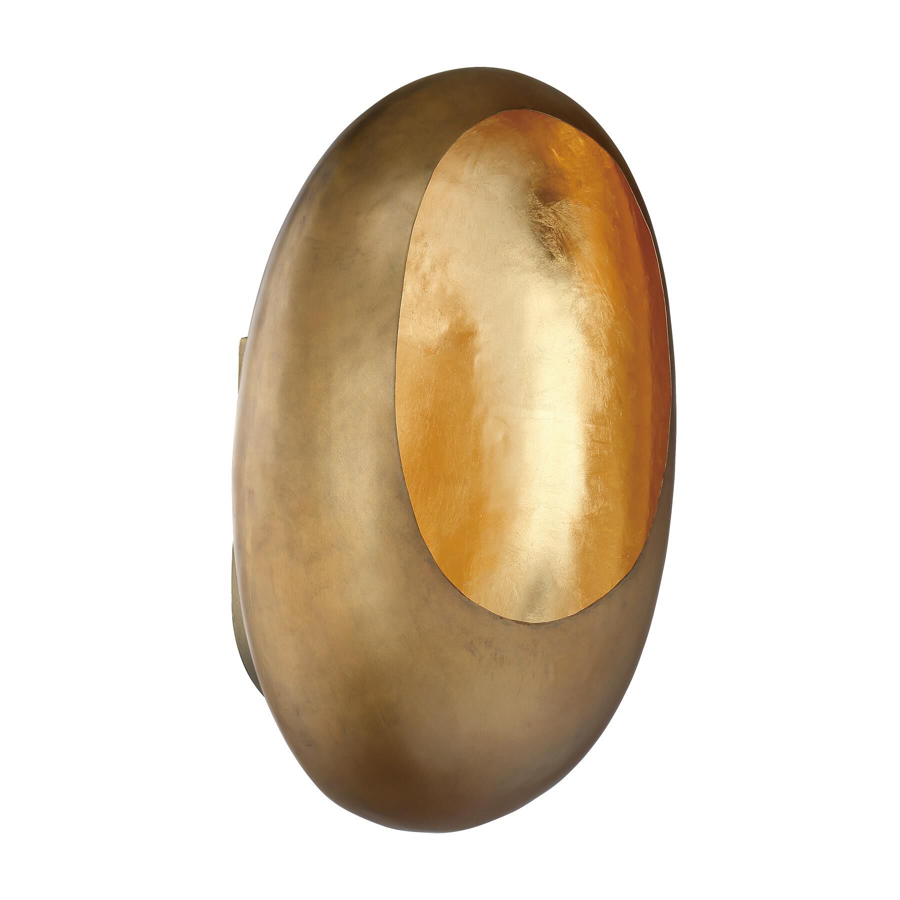 Shown in Antique Brass with Gold Leaf finish