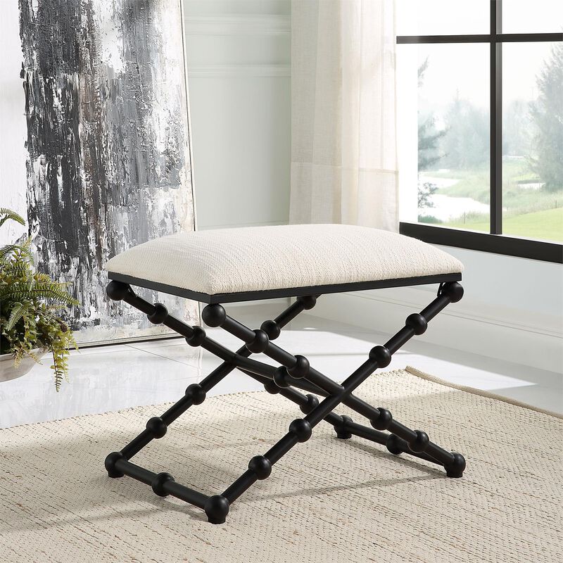 Iron 24 Inch Bench by Uttermost