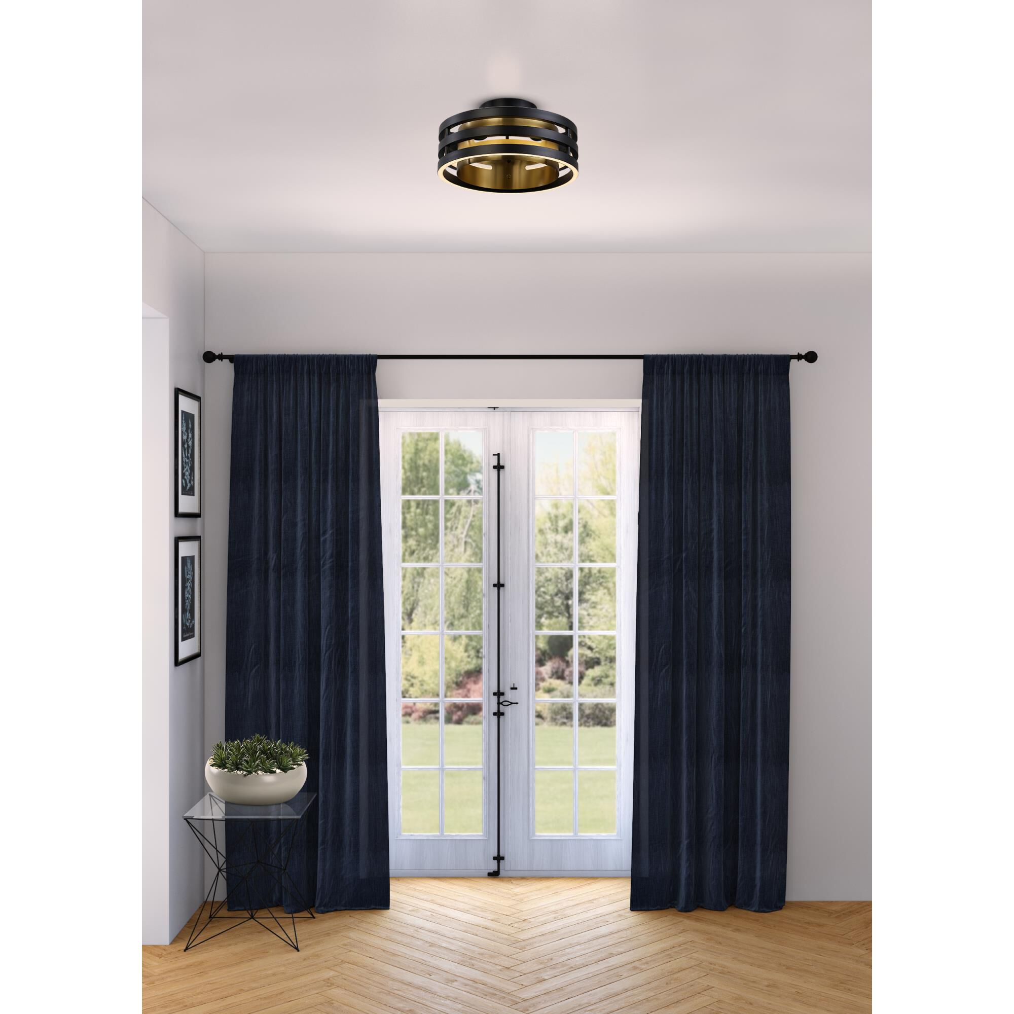 Kevin Kraemer Toledo 15 Inch Semi Flush Mount by Artcraft