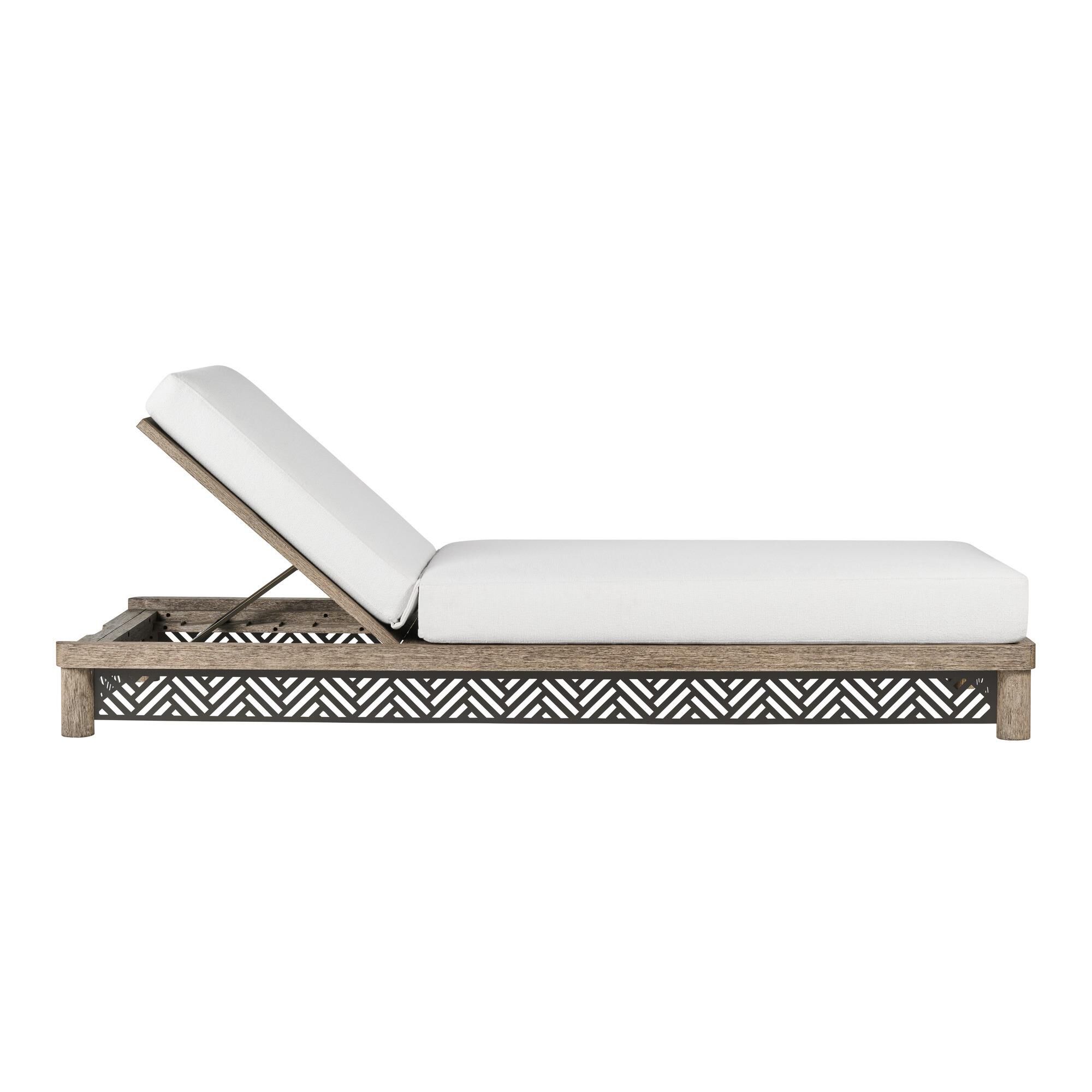 Emoto 32 Inch Outdoor Chaise by Arteriors Home