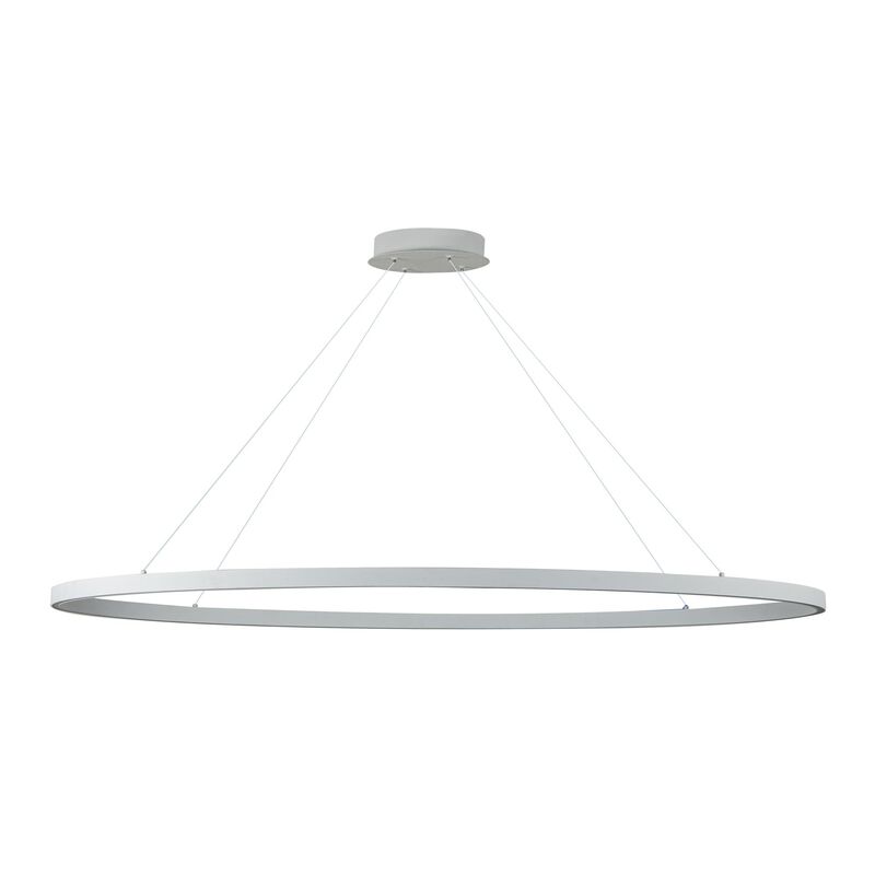 Ovale 28 Inch Linear Suspension Light Kuzco Lighting