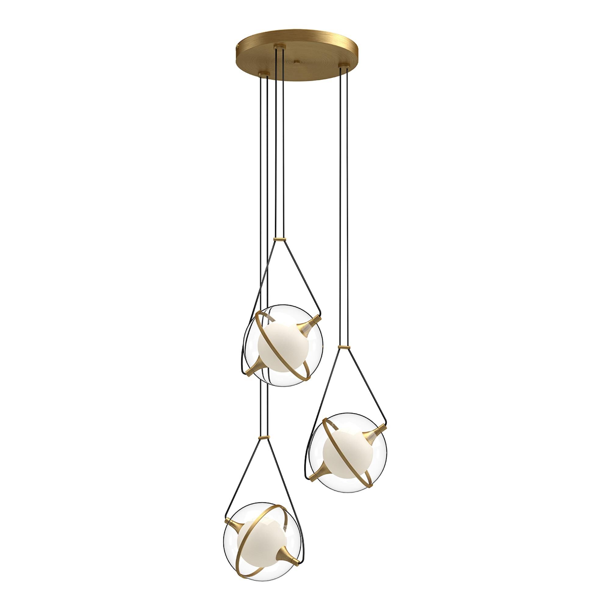 Shown in Brushed Gold finish
