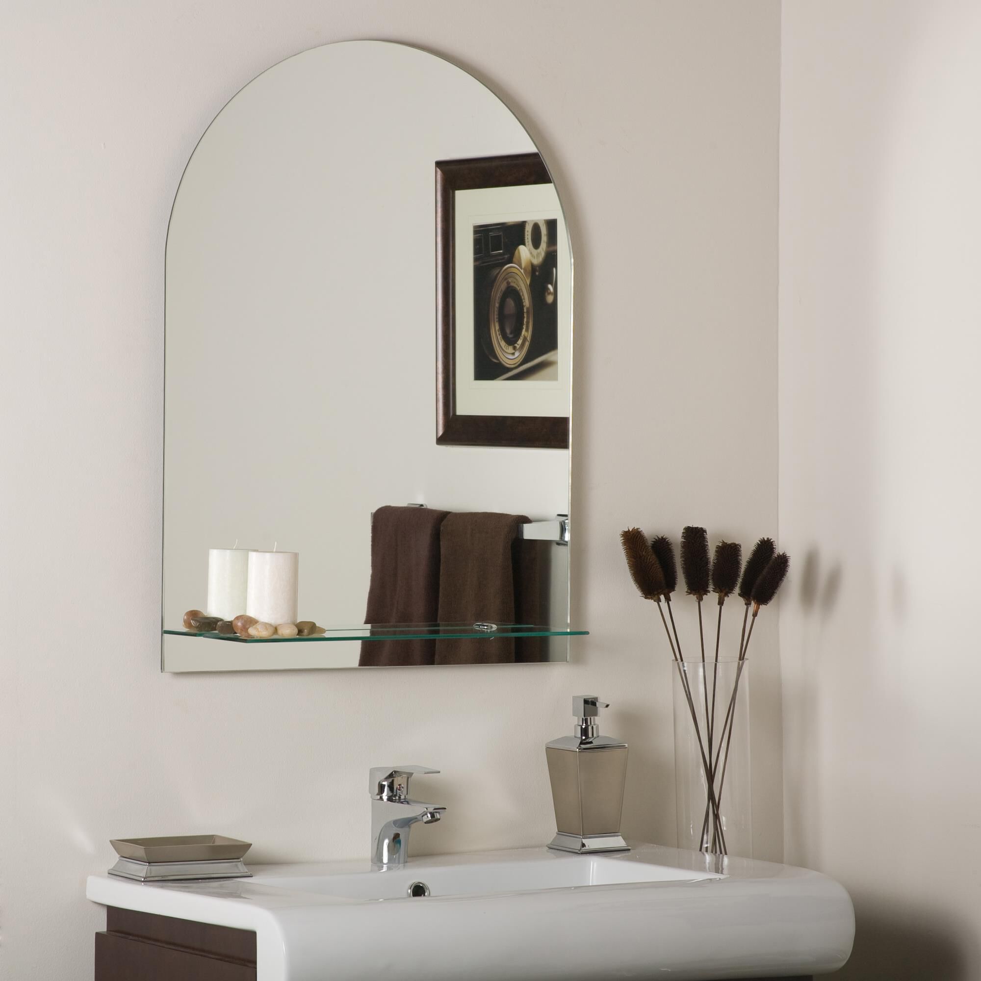 Predella Bathroom Mirrors by Decor Wonderland
