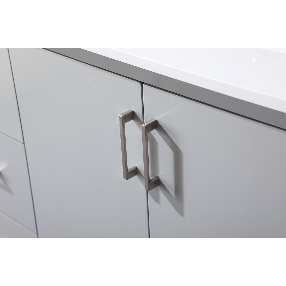 Shown in Grey finish