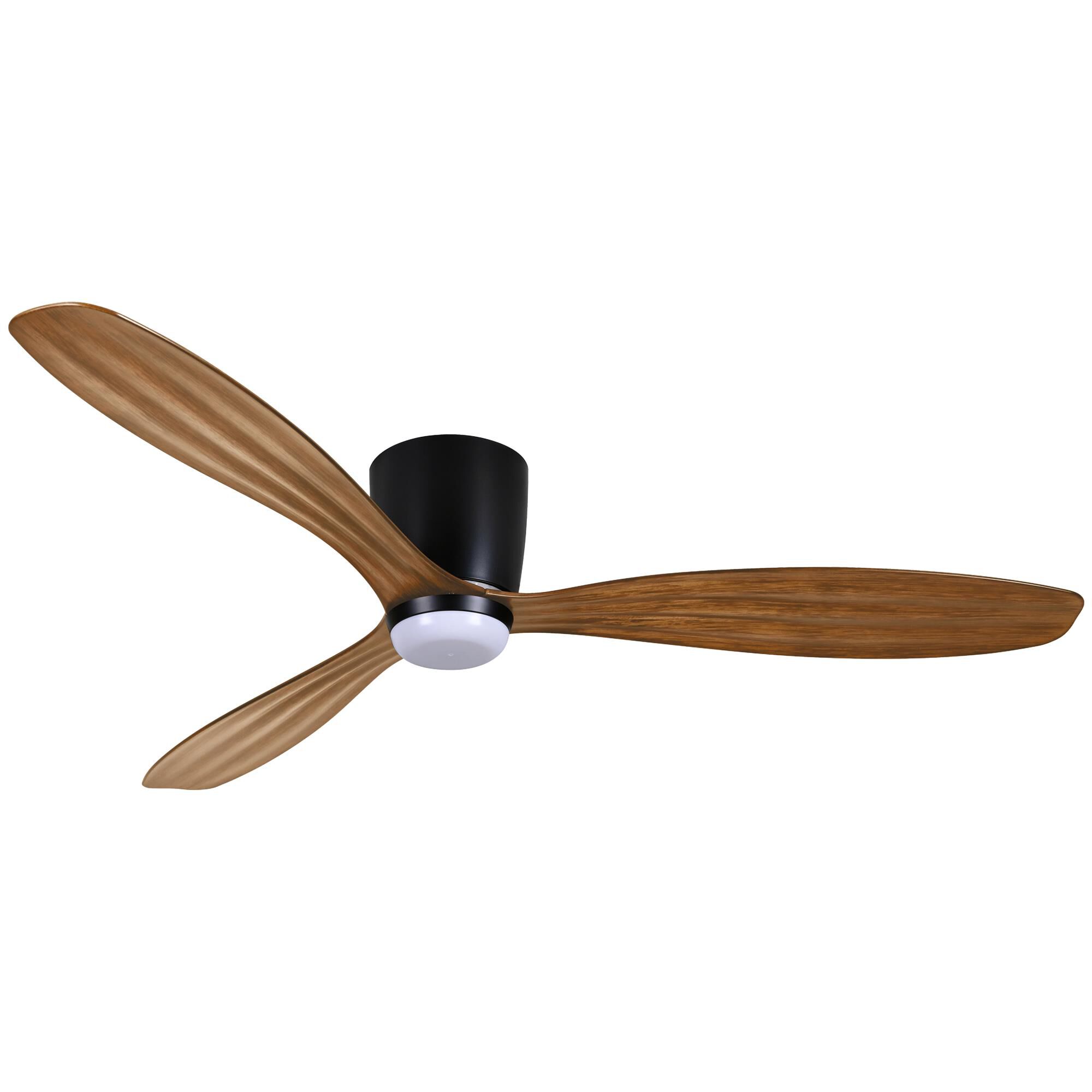 Ventiara 52 Inch Flush Mount Fan with Light Kit,