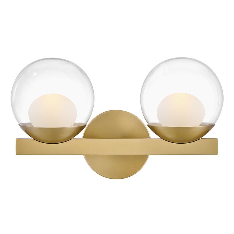 Sunni 15 Inch 2 Light Bath Vanity Light by Hinkley
