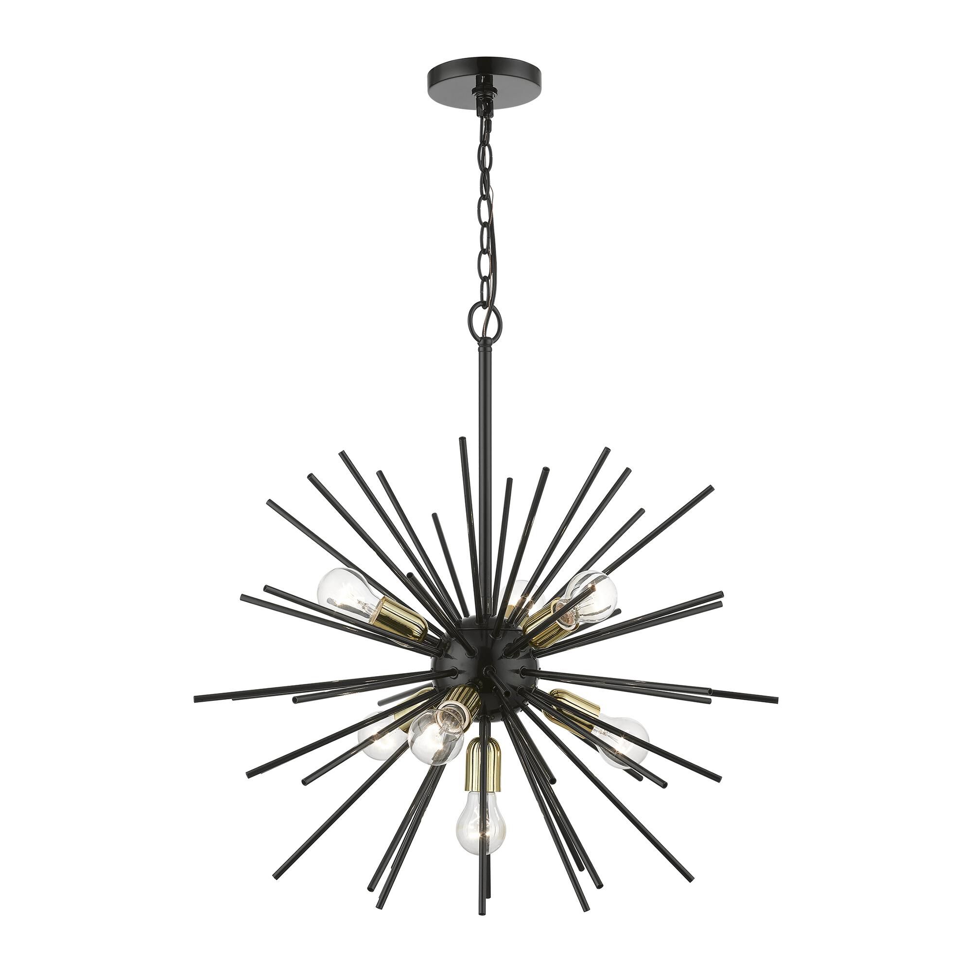 Tribeca 25 Inch 7 Light Chandelier by Livex Lighting