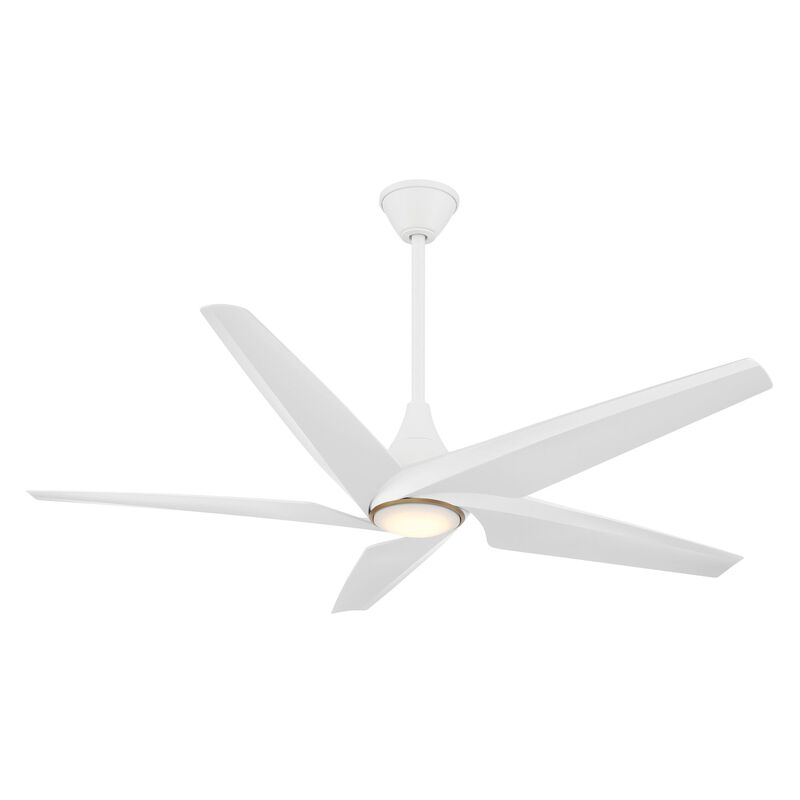 Switch 60 Inch 5 Blade Ceiling Fan with Light Kit by Minka Aire