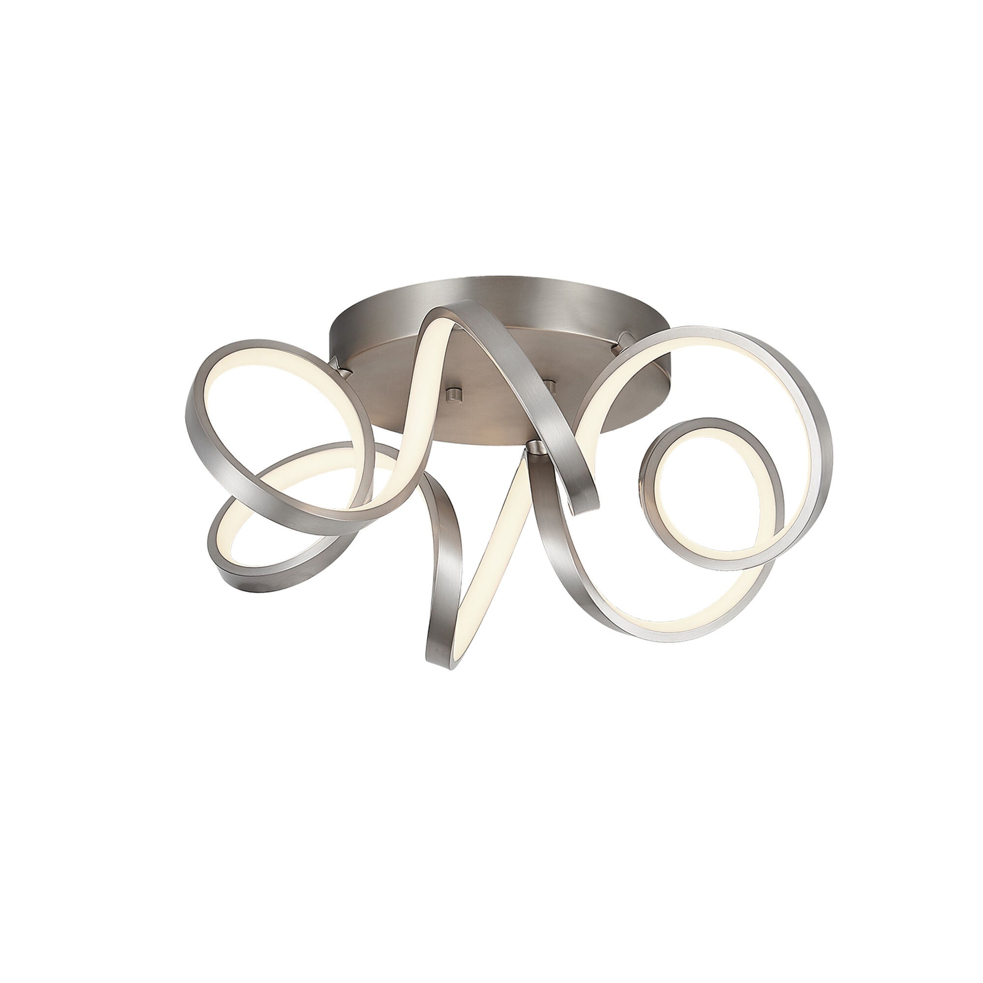 Shown in Antique Silver finish and Frosted Acrylic Diffuser glass