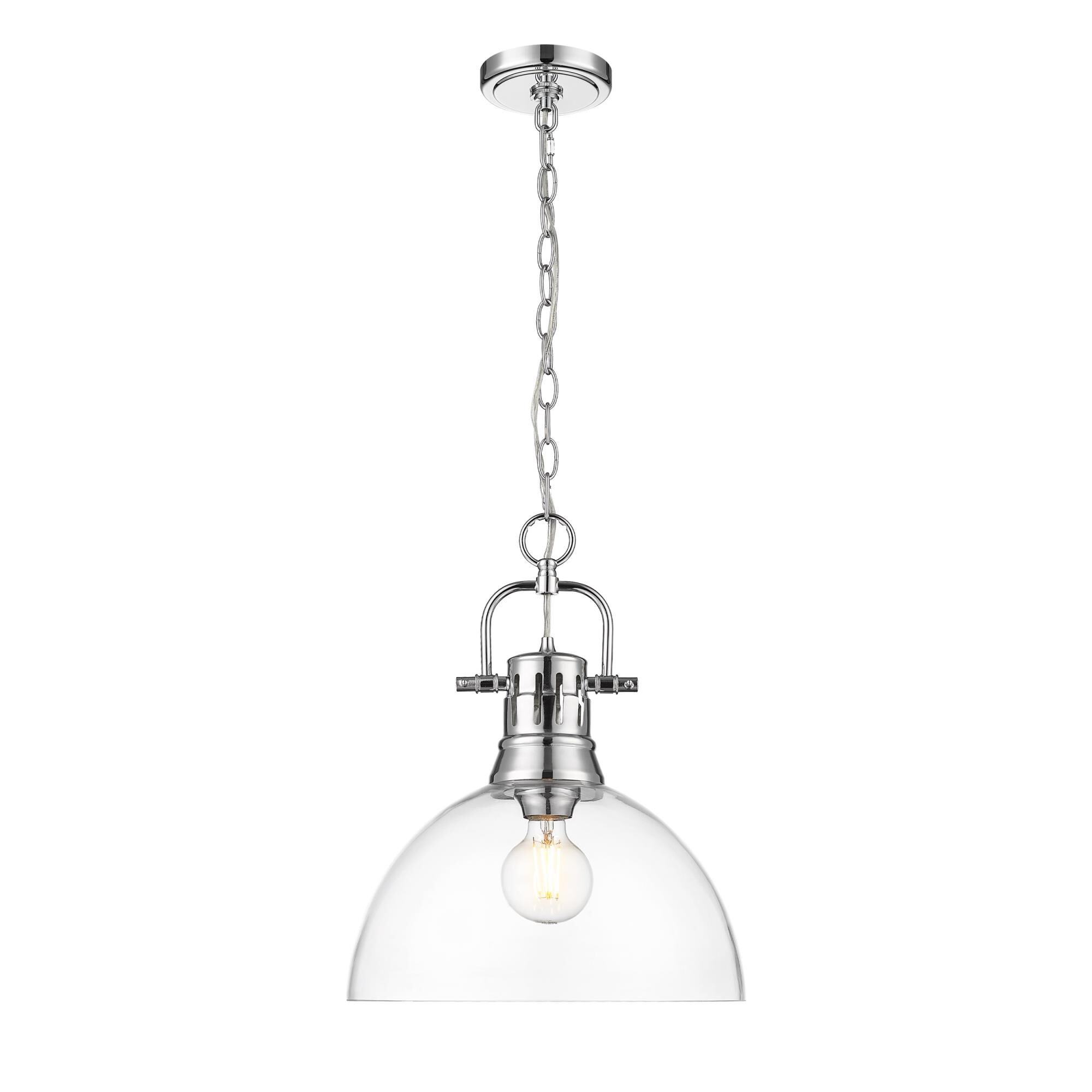Duncan 14 Inch Large Pendant by Golden Lighting
