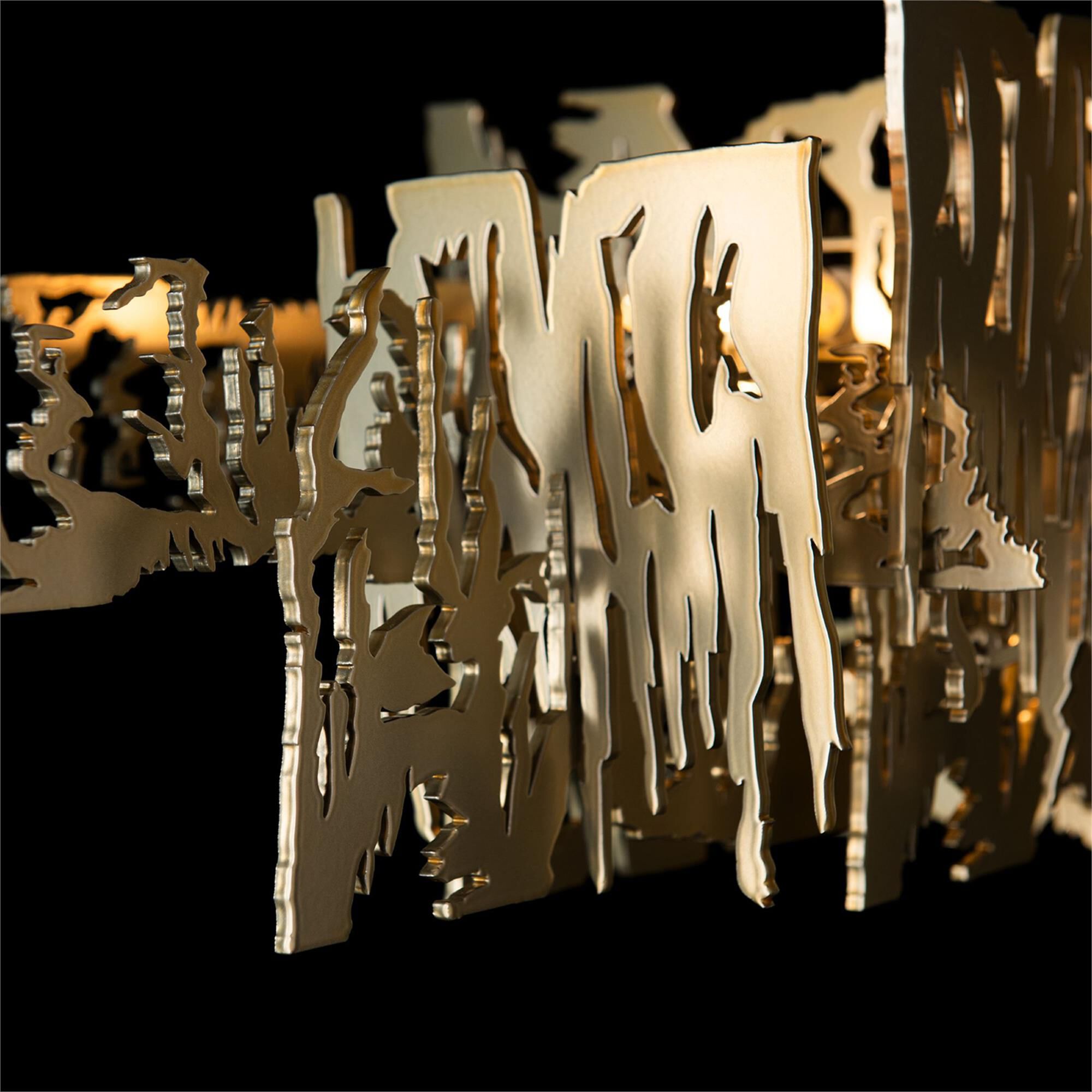 Shown in Modern Brass finish