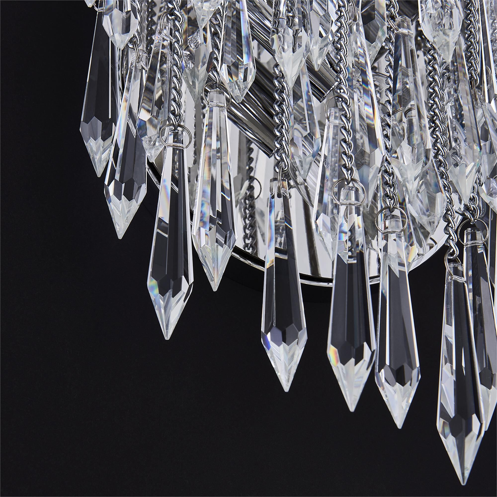 Frangia Large 3 Light Wall Sconce,