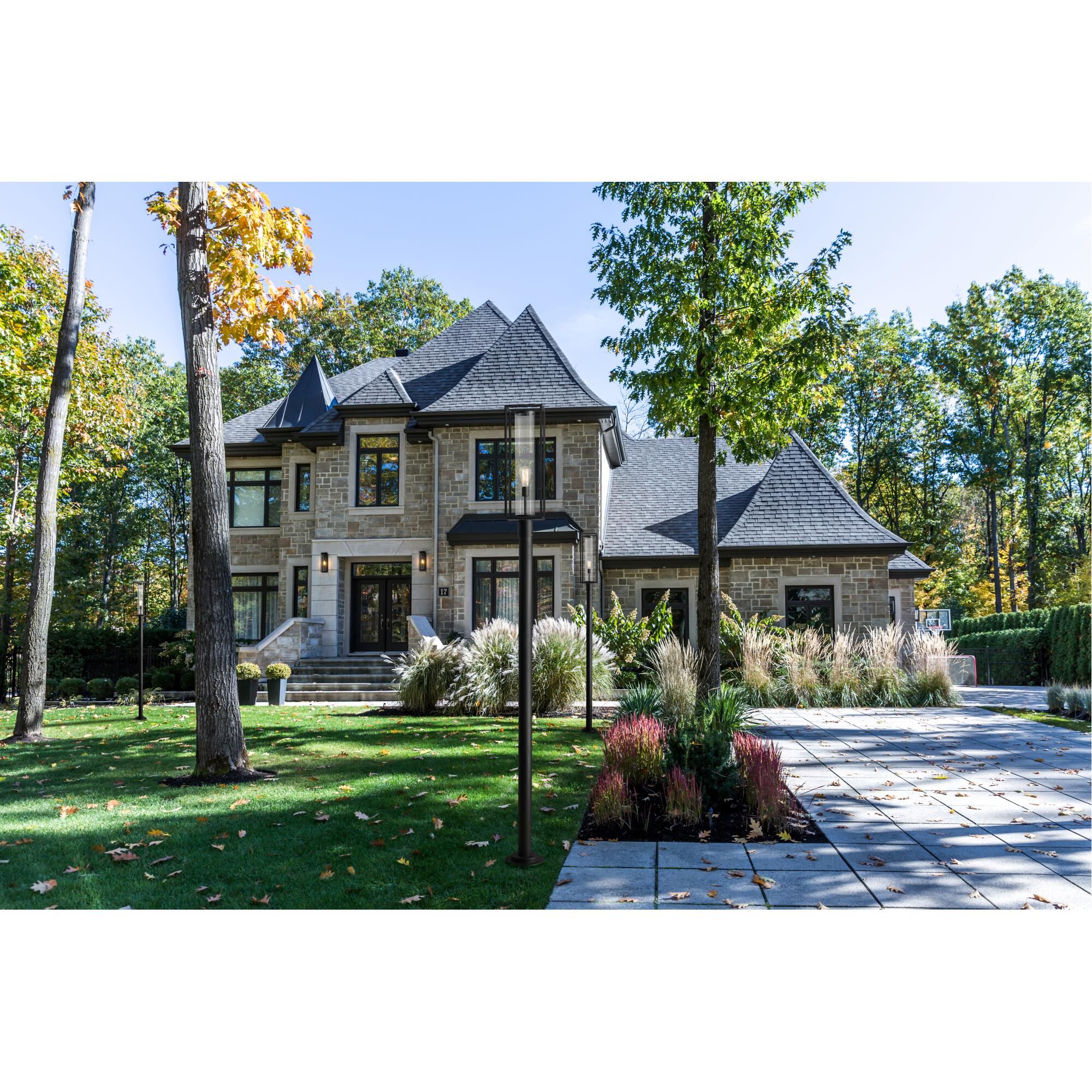 Z-Lite Dunbroch 101 Inch Tall Outdoor Post Lamp