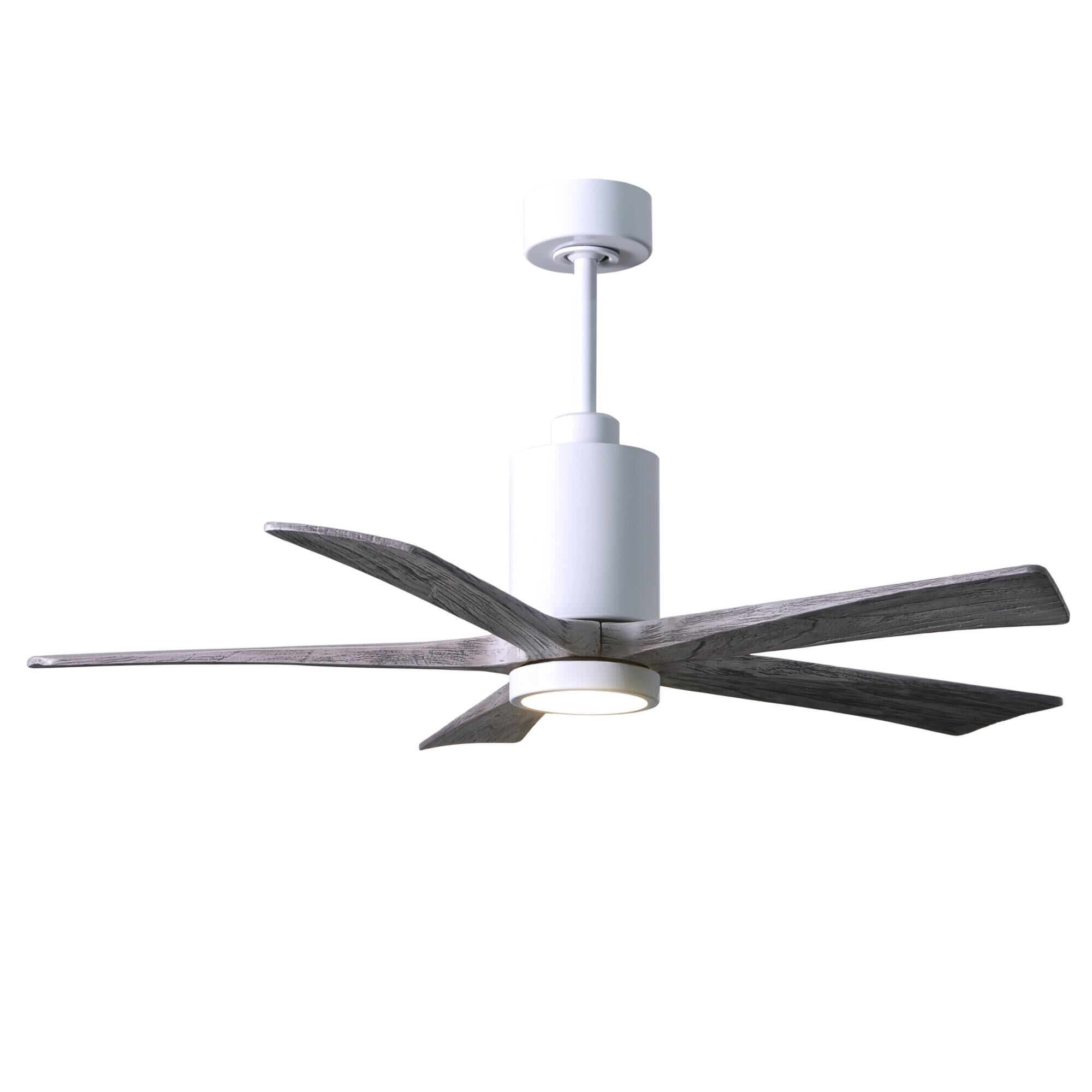 Patricia 52 Inch Ceiling Fan with Light Kit by Matthews Fan Company