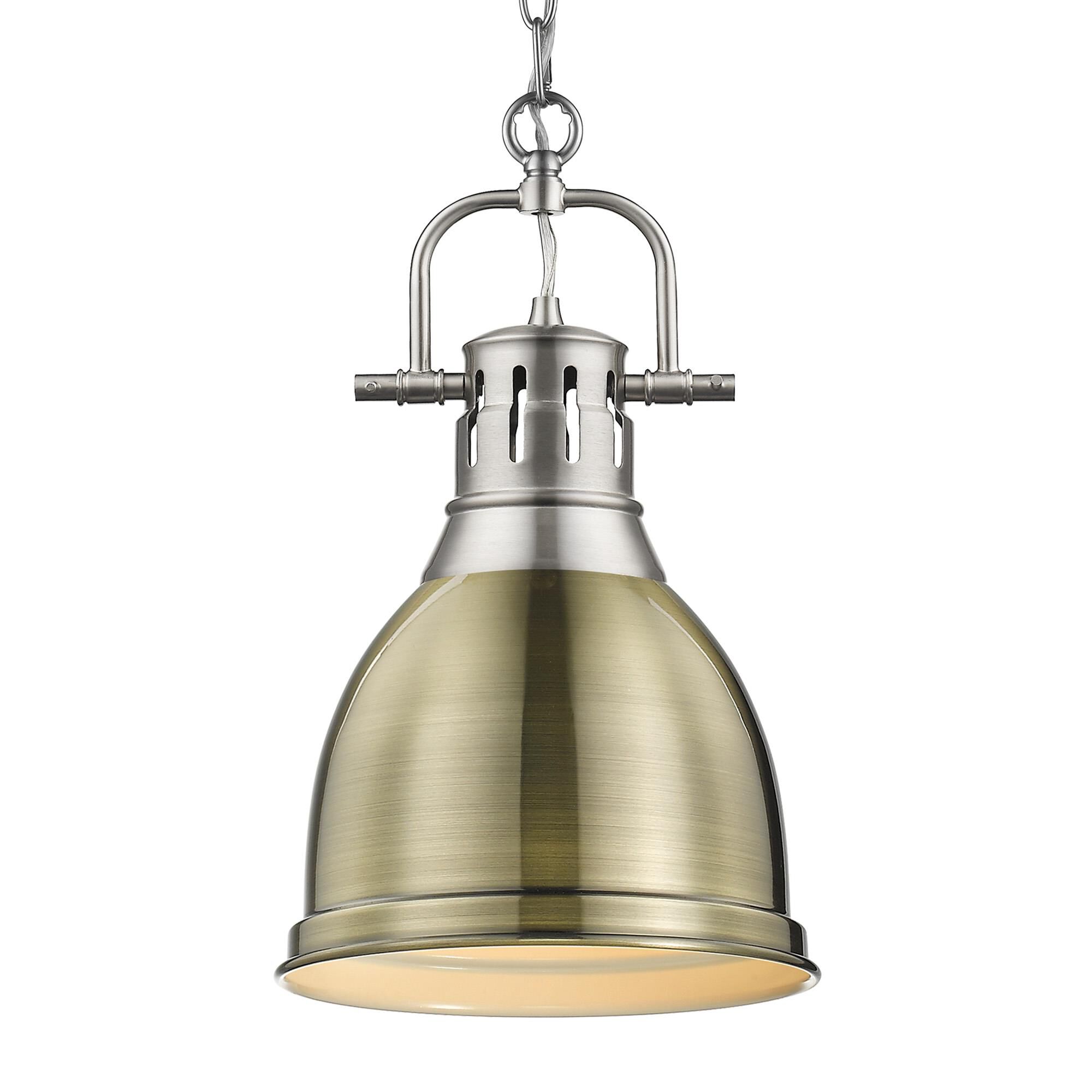 Duncan 8 Inch Mini Pendant by Golden Lighting