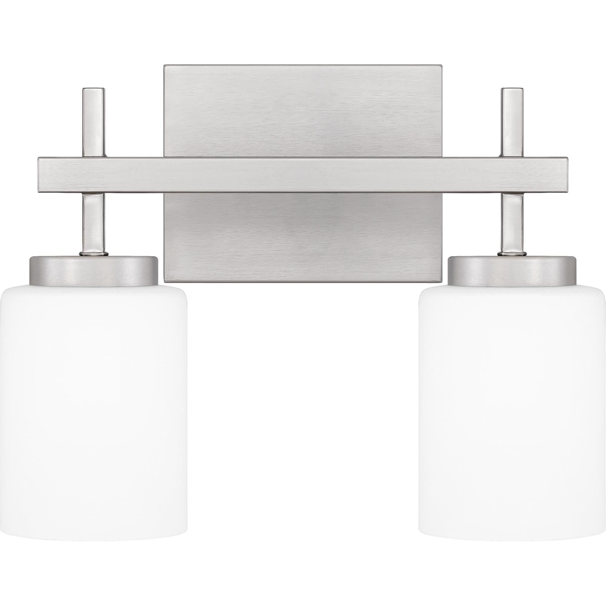 Wilburn 13 Inch 2 Light LED Bath Vanity Light by Quoizel