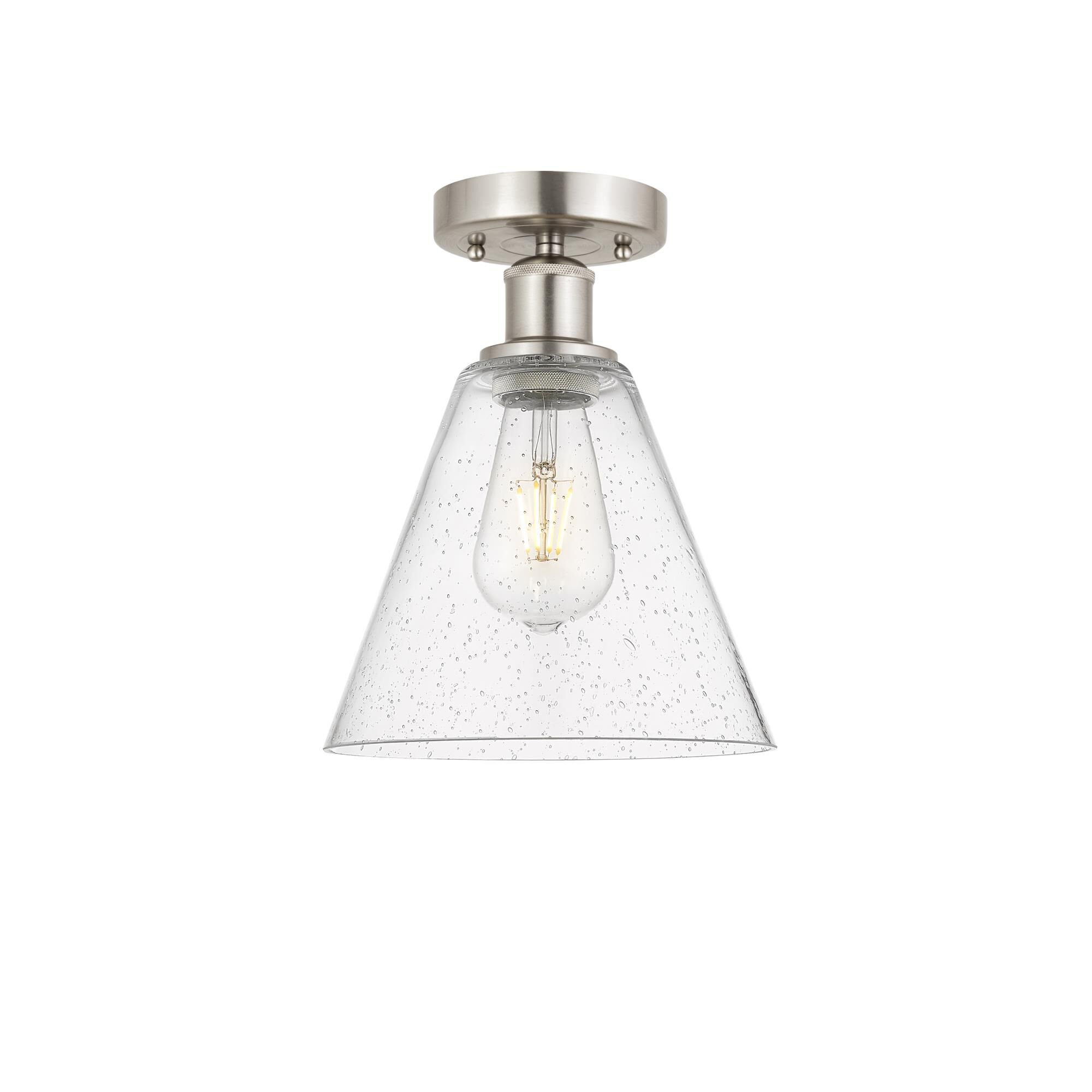 Bruno Marashlian Berkshire 8 Inch 1 Light Semi Flush Mount by Innovations Lighting