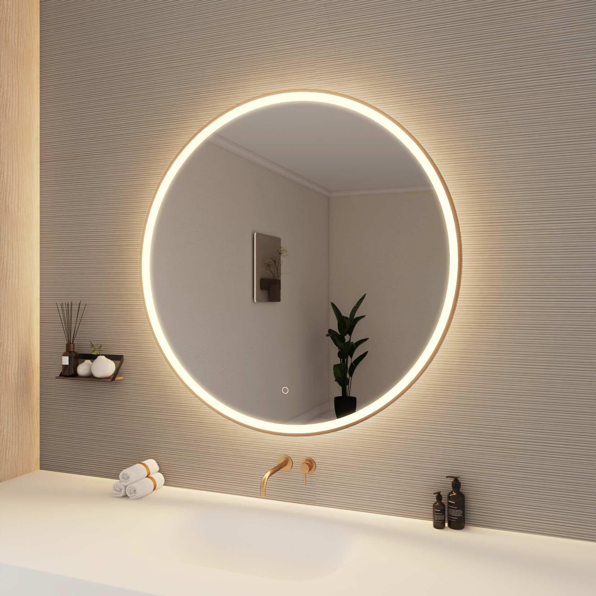 Shown in Satin Gold finish