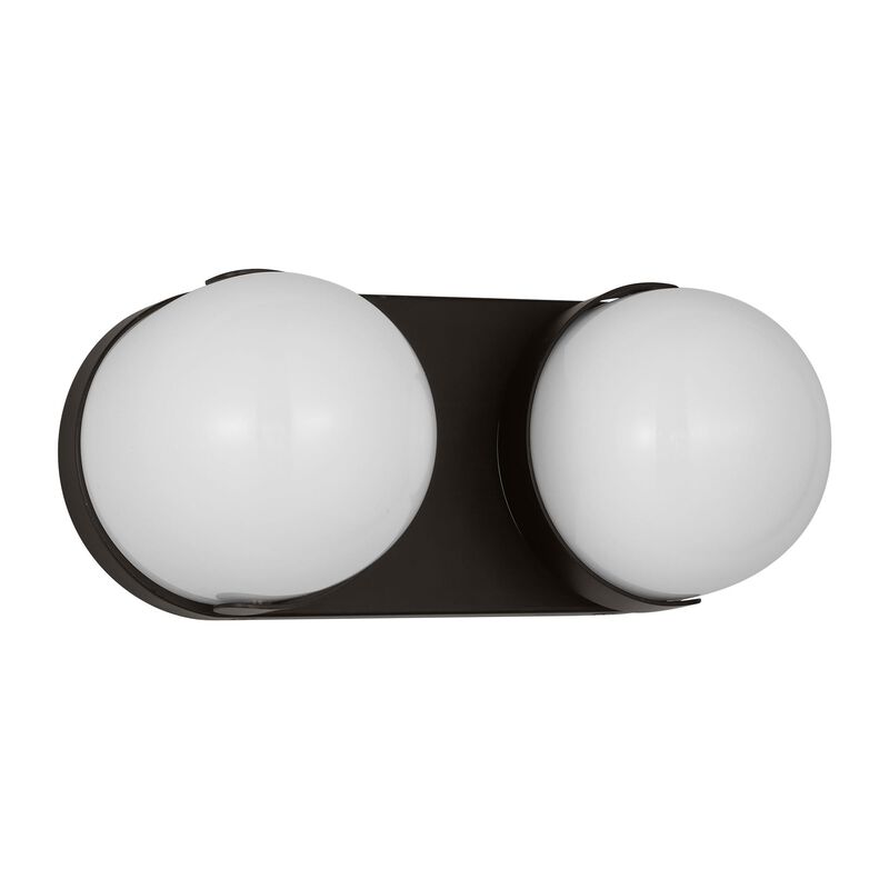 Ellen DeGeneres Syrie 12 Inch 2 Light Bath Vanity Light by Visual Comfort Studio