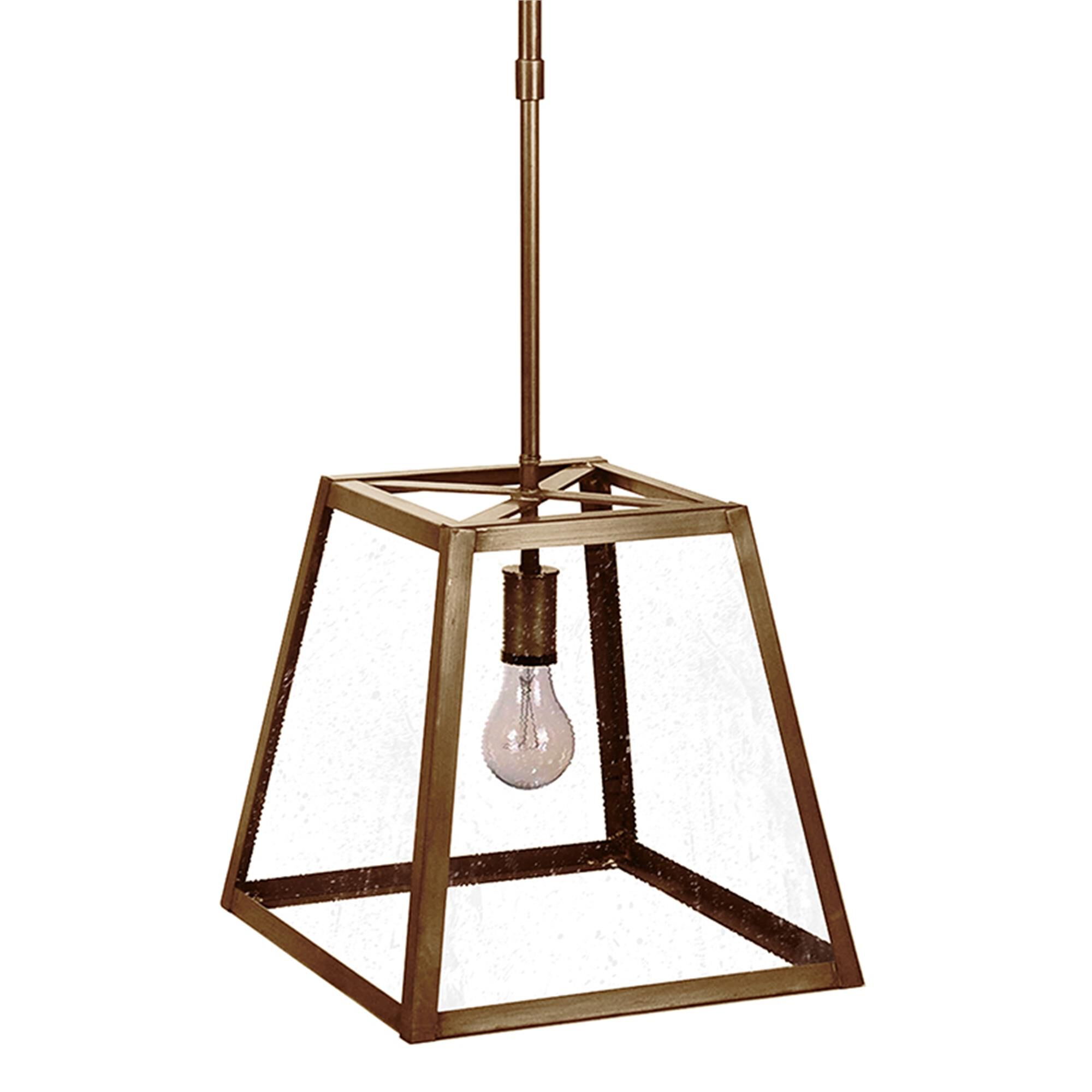 Transitional 12 Inch Lantern Pendant,
