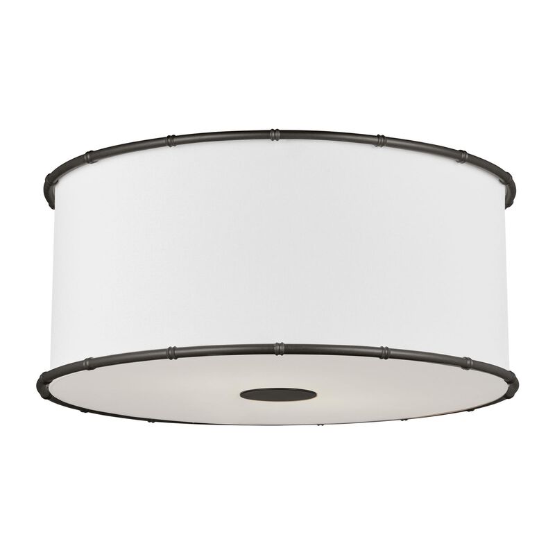 Alexa Hampton Aldric 19 Inch 2 Light Flush Mount by Visual Comfort Studio
