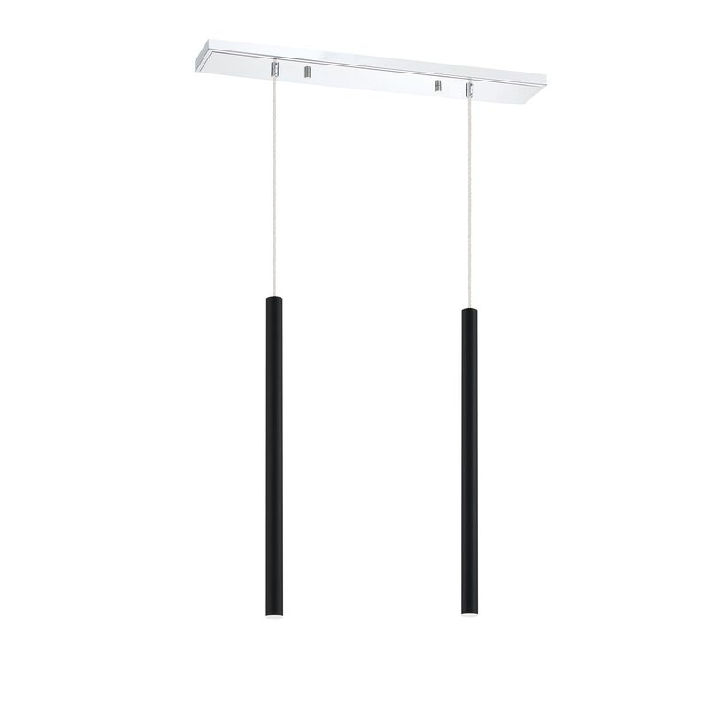 Forest 30 Inch 2 Light LED Linear Suspension Light by Z-Lite